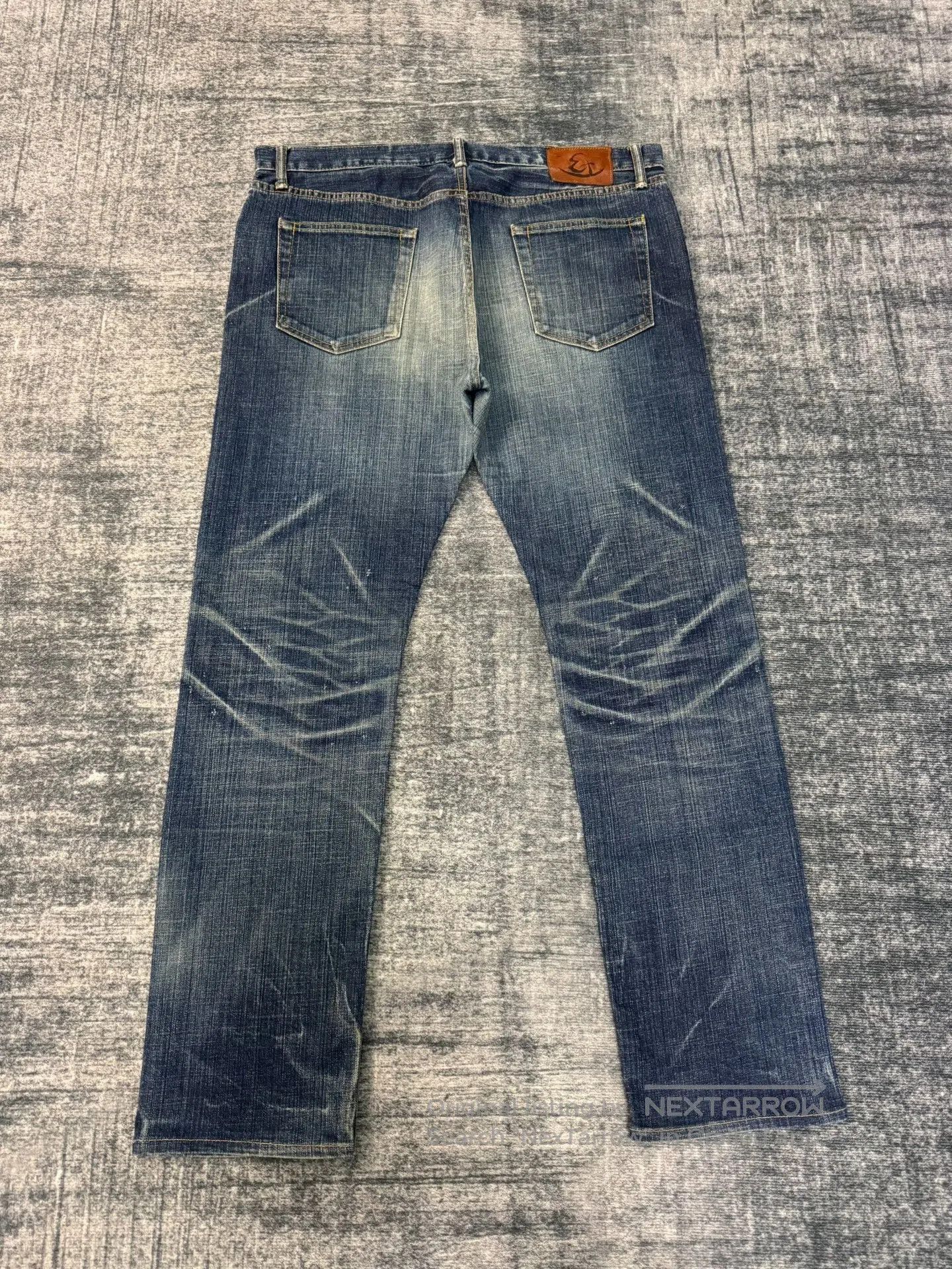 Vintage Vintage ETERNAL 00s Washed Blue Jeans. Size US 36 / EU 52 - 7 Thumbnail