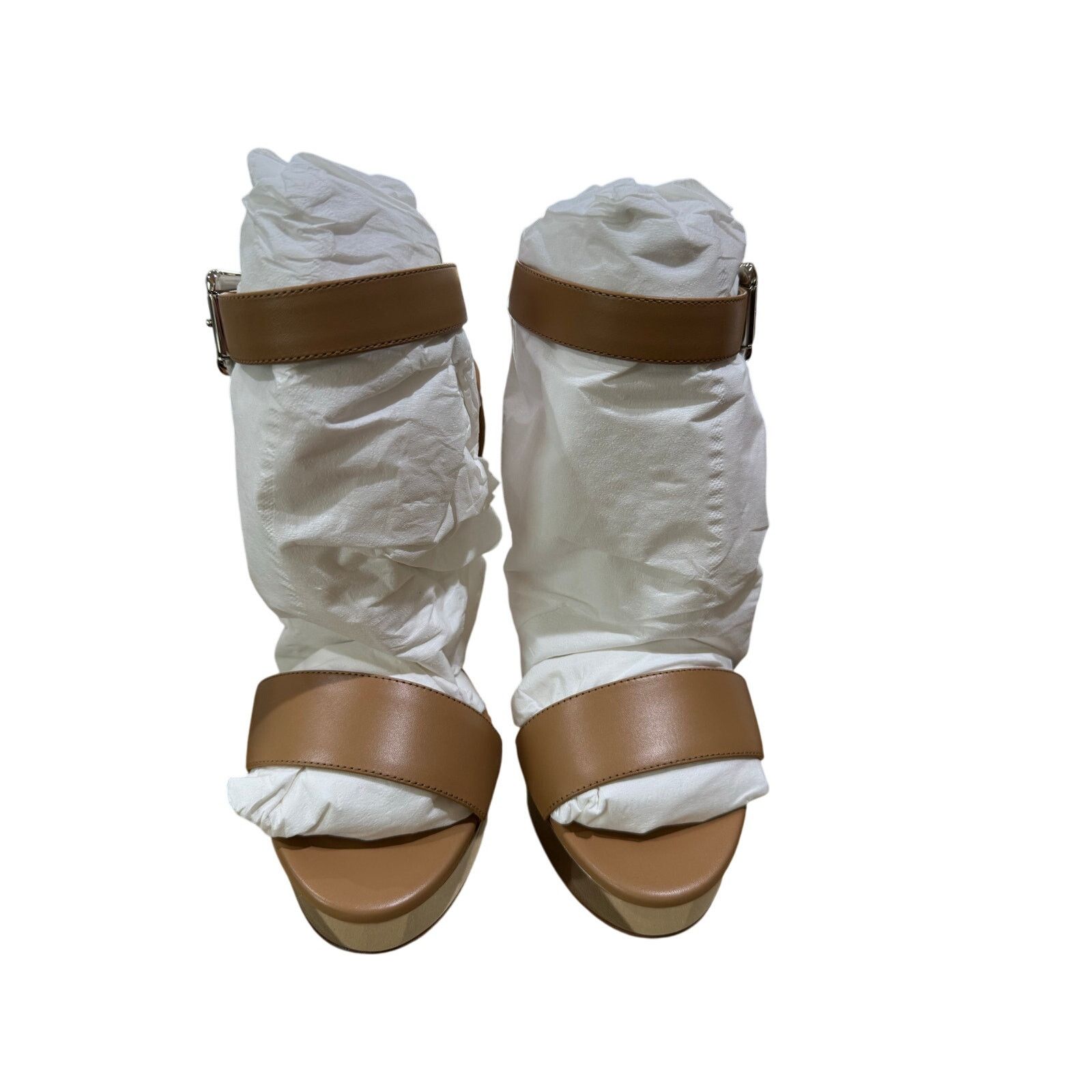 Michael Kors Michael Kors Collection Platform (Camel) Sandals sz. 36.5 EU Size US 6.5 / IT 36.5 - 3 Thumbnail