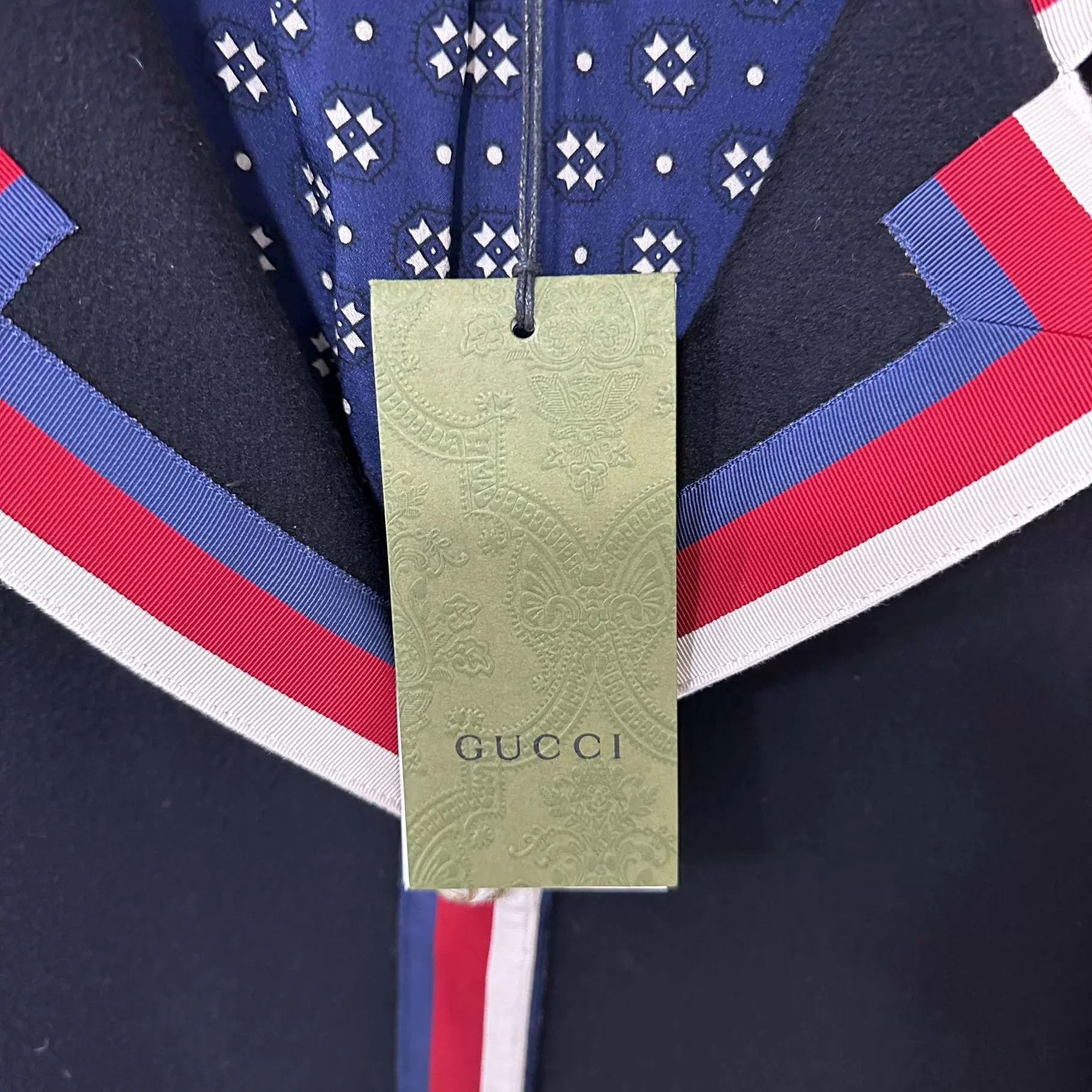 Gucci GUCCI Classic Stripe Wool Overcoat Size 42 New Size M / US 6-8 / IT 42-44 - 4 Thumbnail