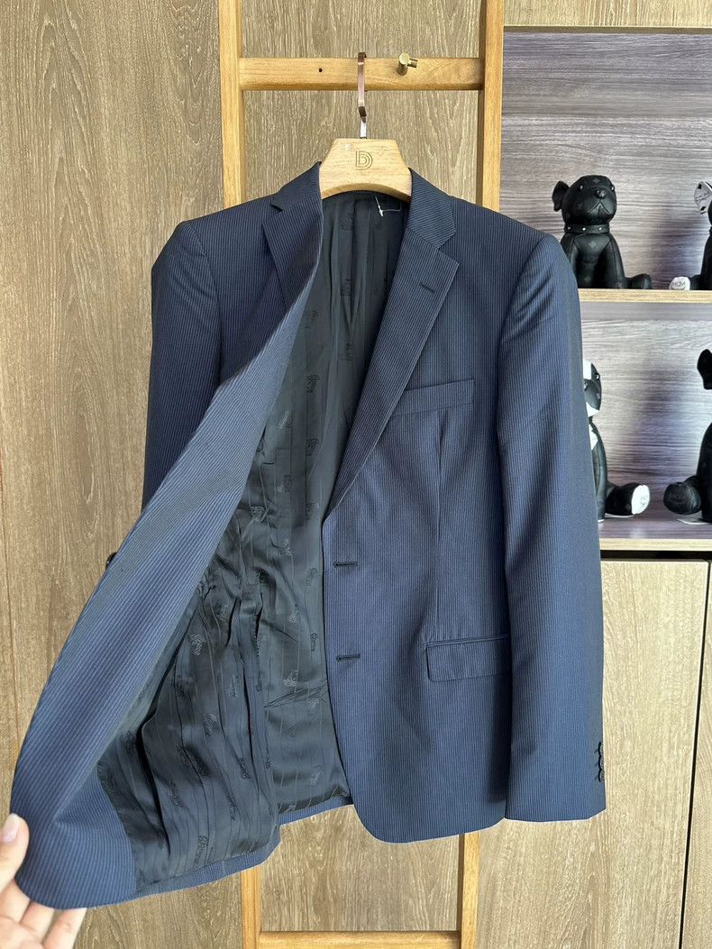 Versace Versace Men's suit navy blue suit set Size US M / EU 48-50 / 2 - 4 Thumbnail