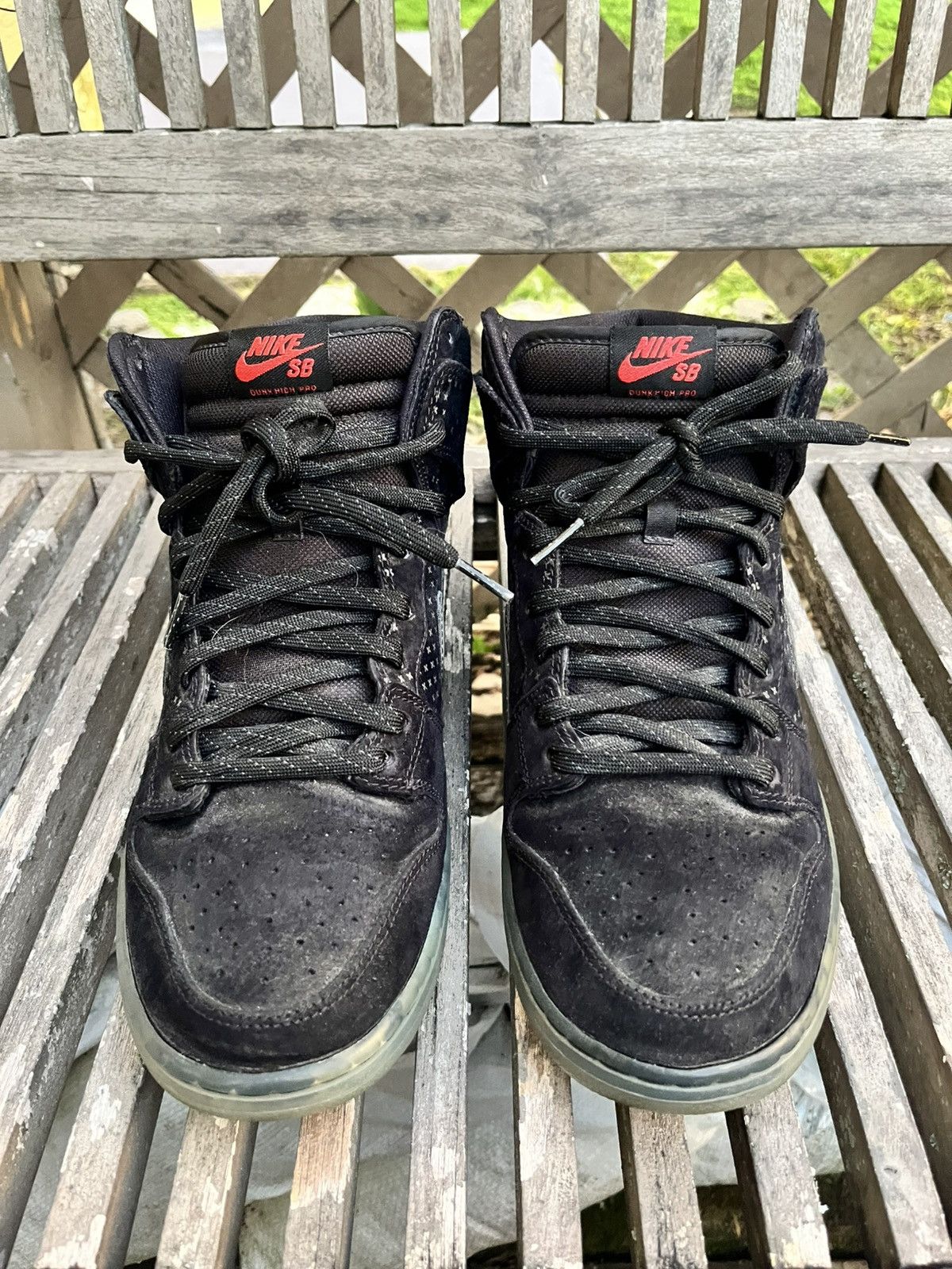 Nike Nike SB Dunk High Flash Pack Black Ice Size US 11 / EU 44 - 3 Thumbnail