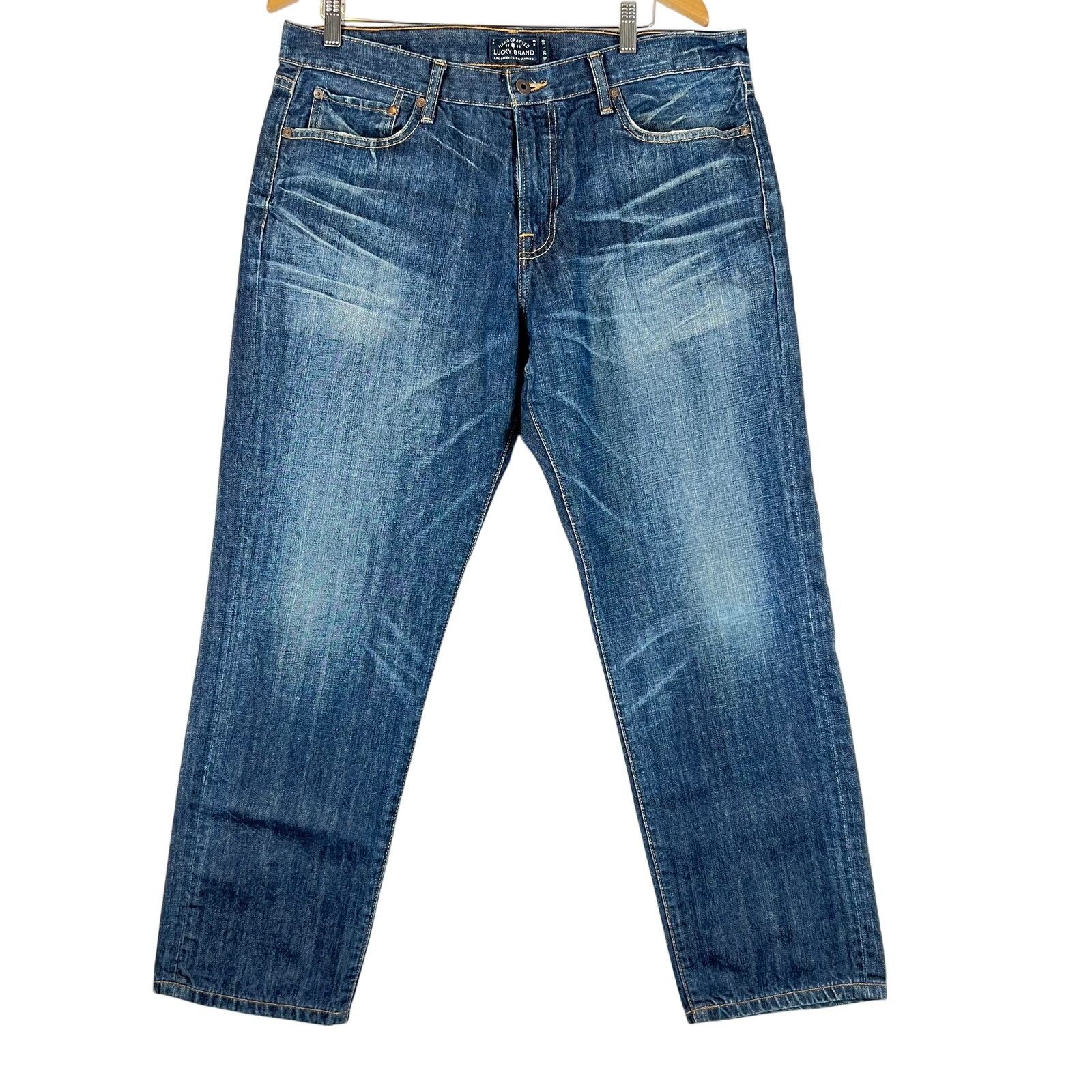 Lucky Brand Lucky Brand Jeans Mens 38x30 Blue 221 Straight Denim y2k Size US 38 / EU 54 - 1 Thumbnail