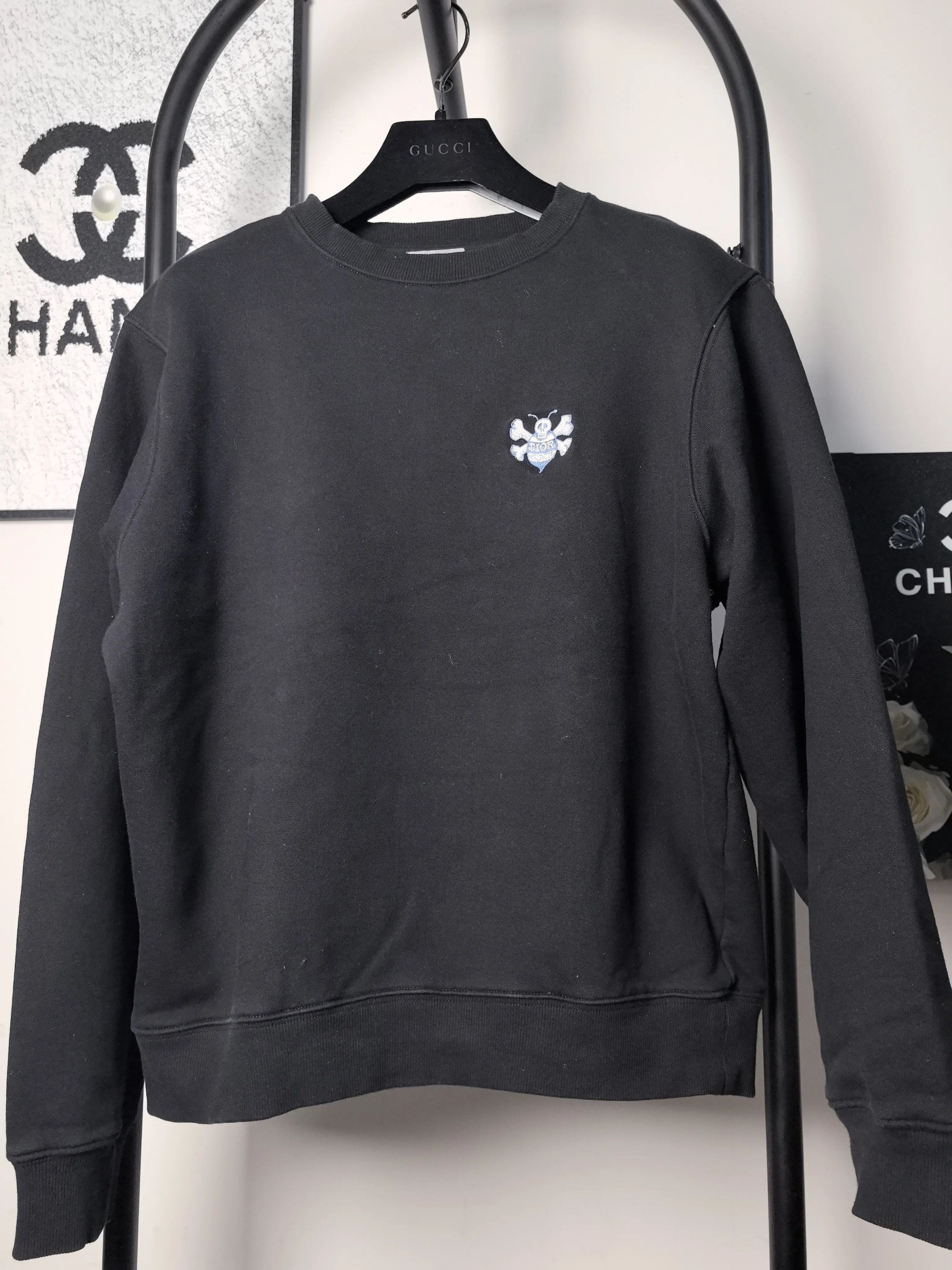 Dior Dior Embroidered White Hoodie m Men Size US M / EU 48-50 / 2 - 1 Thumbnail