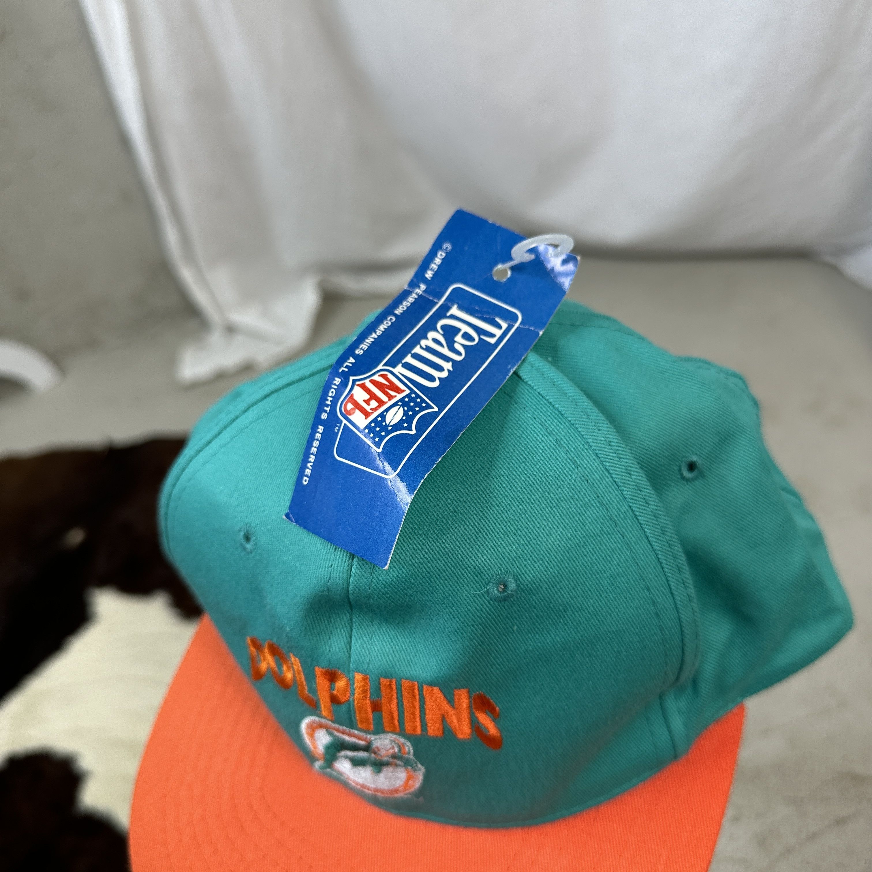 Vintage Vintage Miami Dolphins Cap New with Tag Size ONE SIZE - 3 Thumbnail