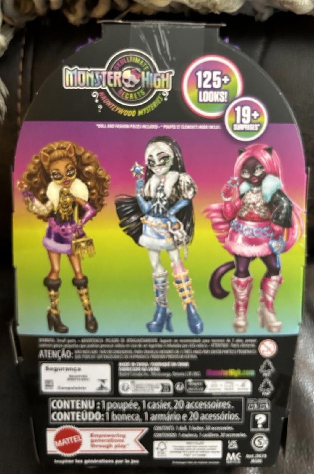 Other Monster High Skulltimate Secrets: CLAWDEEN WOLF Size ONE SIZE - 2 Thumbnail