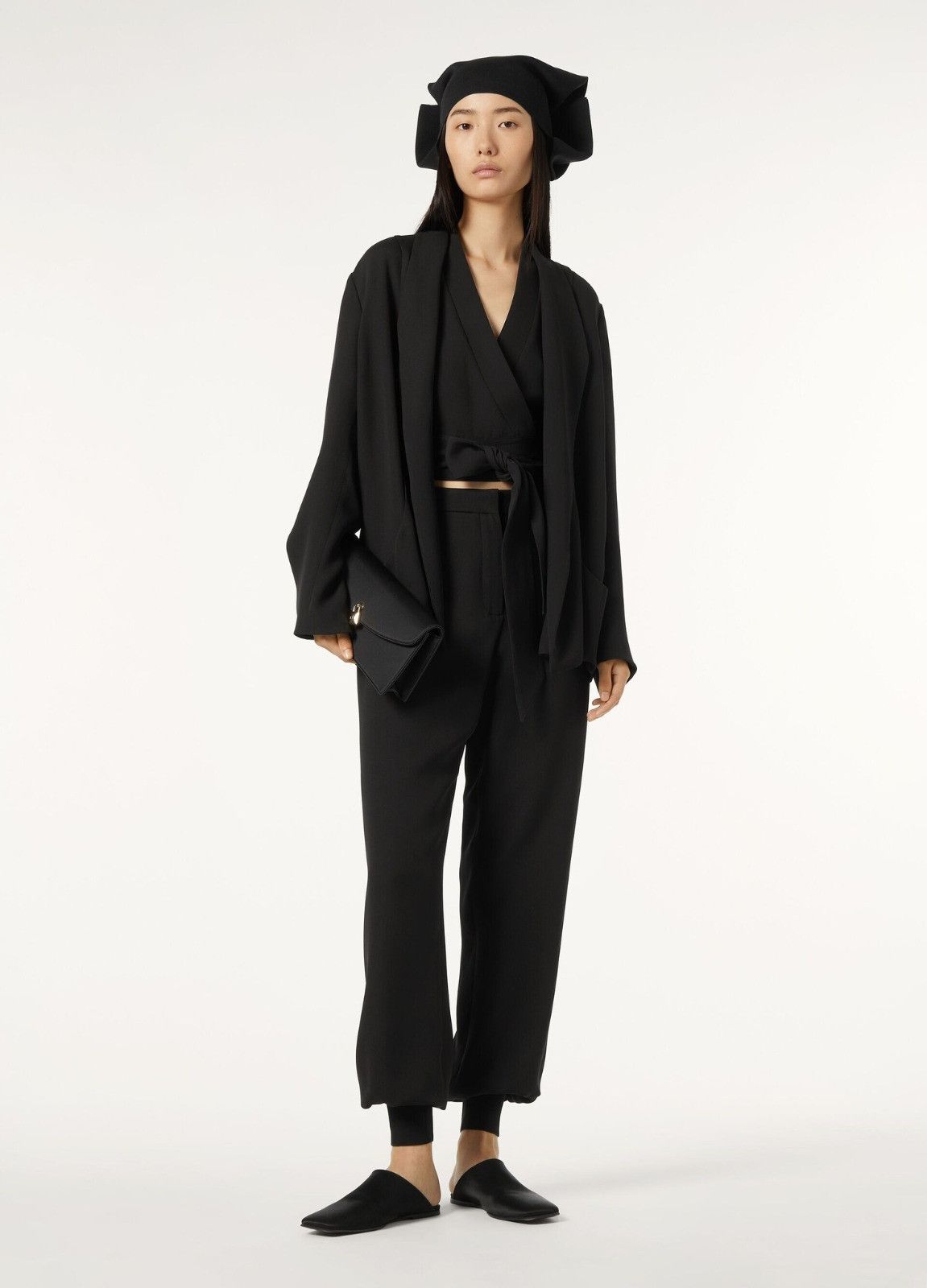 Loro Piana o1srvl11e0526 FAP0223 Annie Jacket in Black Size S / US 4 / IT 40 - 7 Thumbnail