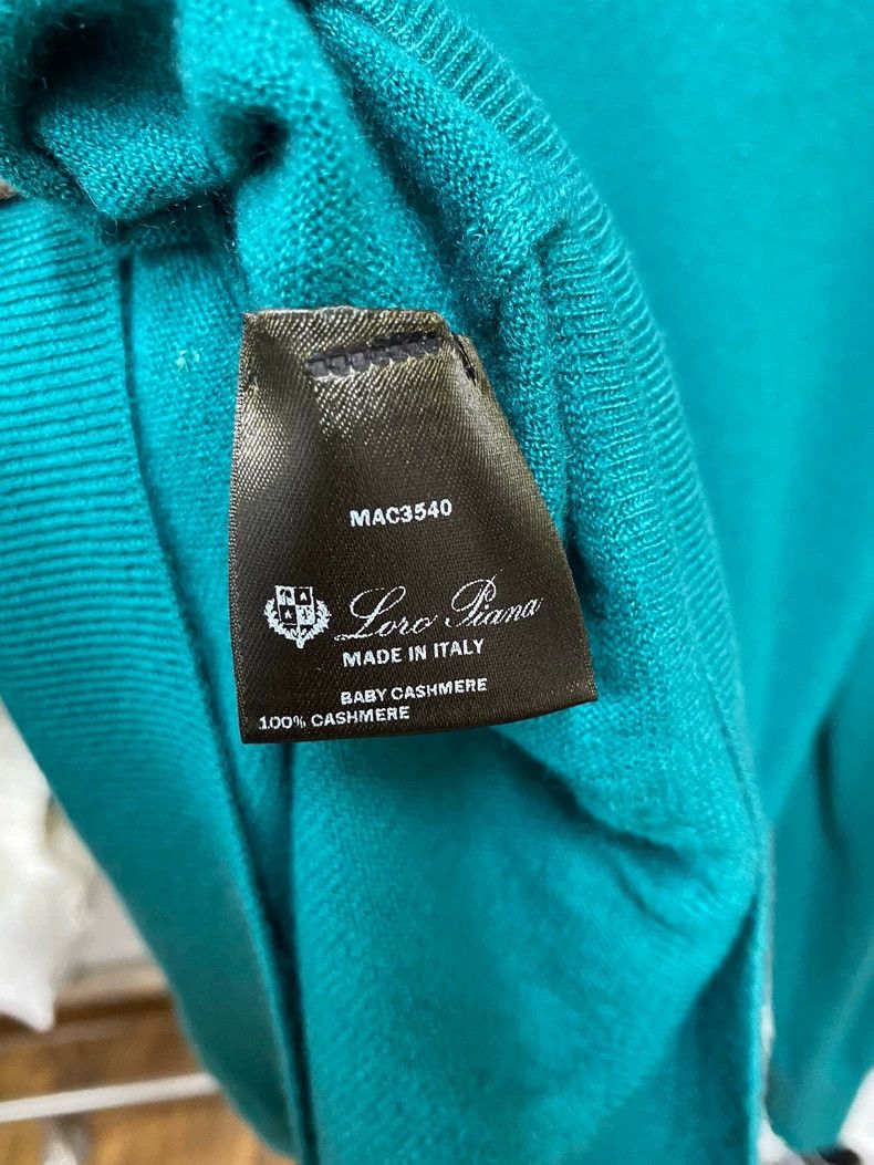 Loro Piana LORO PIANA Men's Crewneck Sweater Size US L / EU 52-54 / 3 - 6 Thumbnail