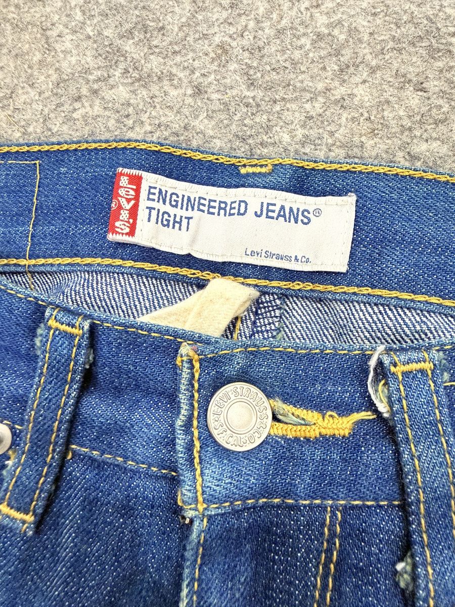 Levi's Made in japan 🇯🇵 Levis Engineered buckle belt jeans Size US 29 - 6 Thumbnail