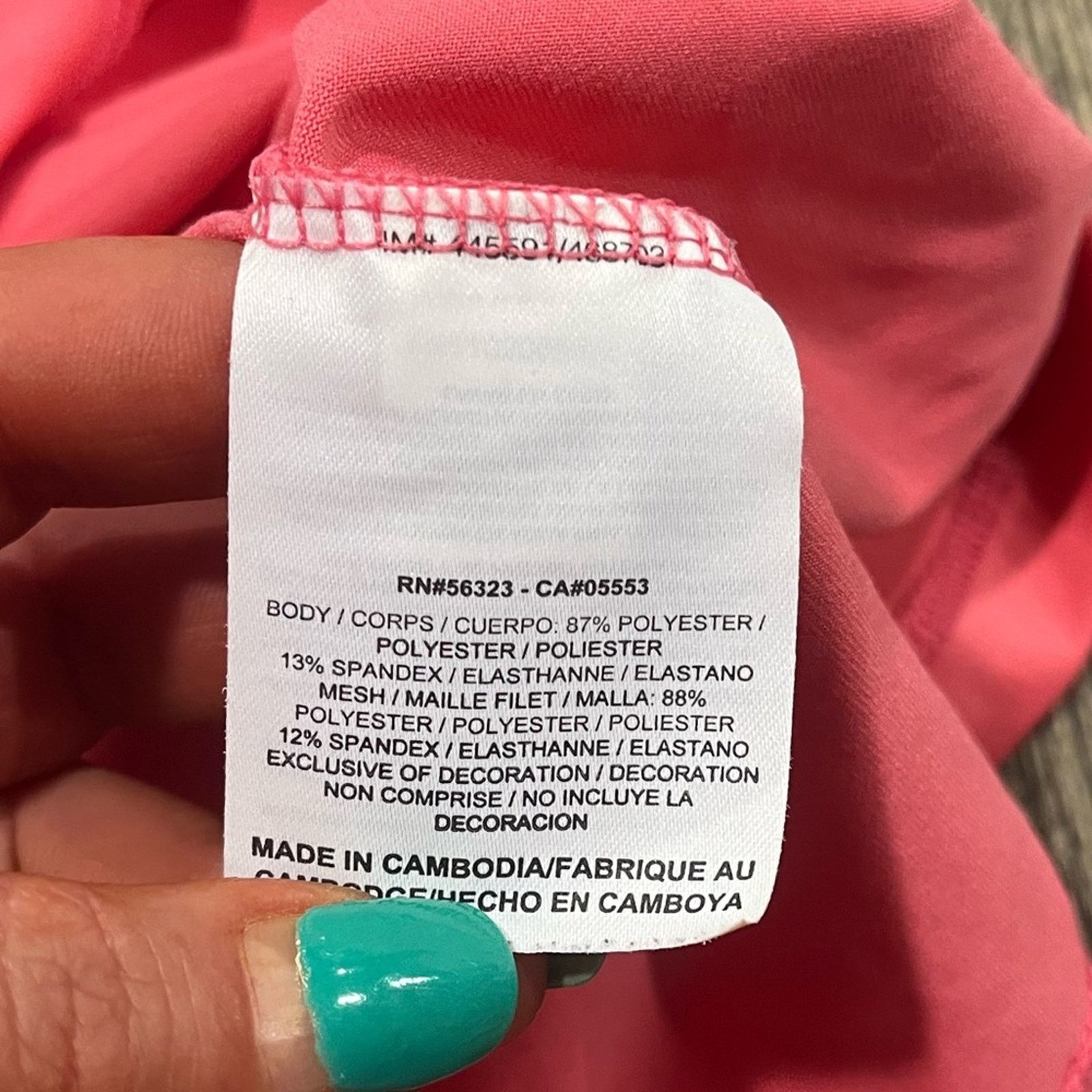 Nike Nike DRI-Fit Tennis Tank Top Stretch Sleeveless Pink Size L Size L / US 10 / IT 46 - 5 Thumbnail