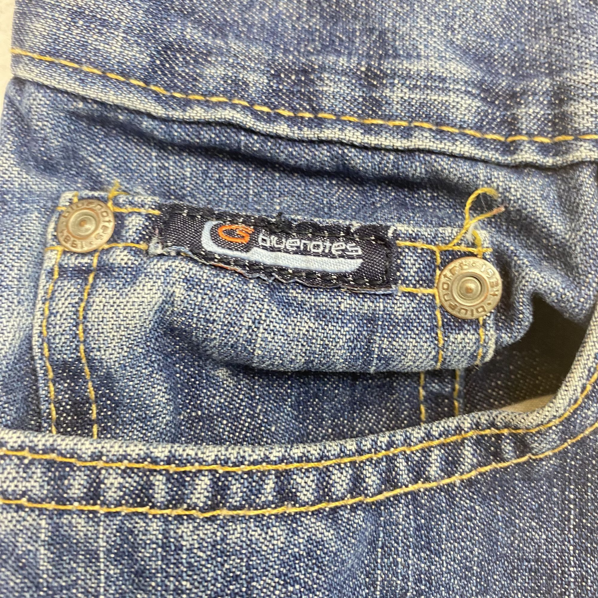 Other Vintage BLUENOTES Hip Hugger Flared Jeans Size US 32 / EU 48 - 3 Thumbnail