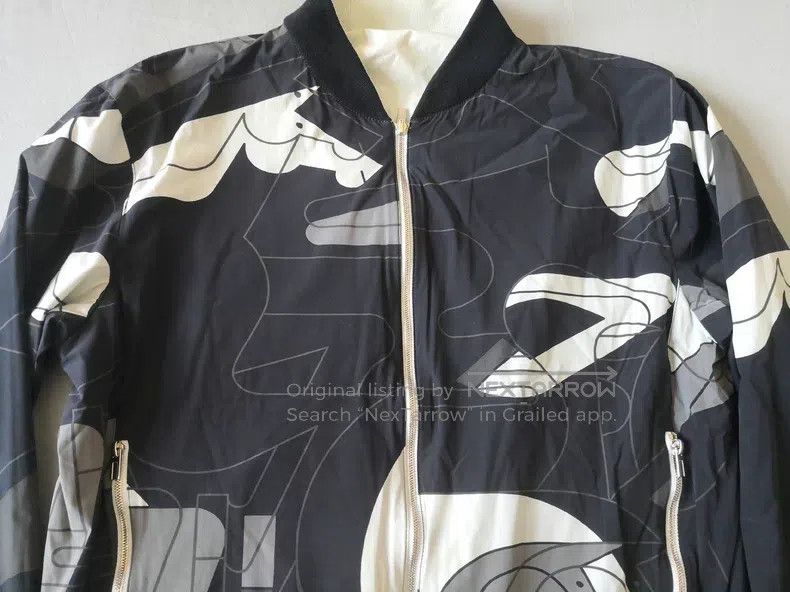 Hermes Double-sided jacket, 95% new, slim fit, two-sided s
