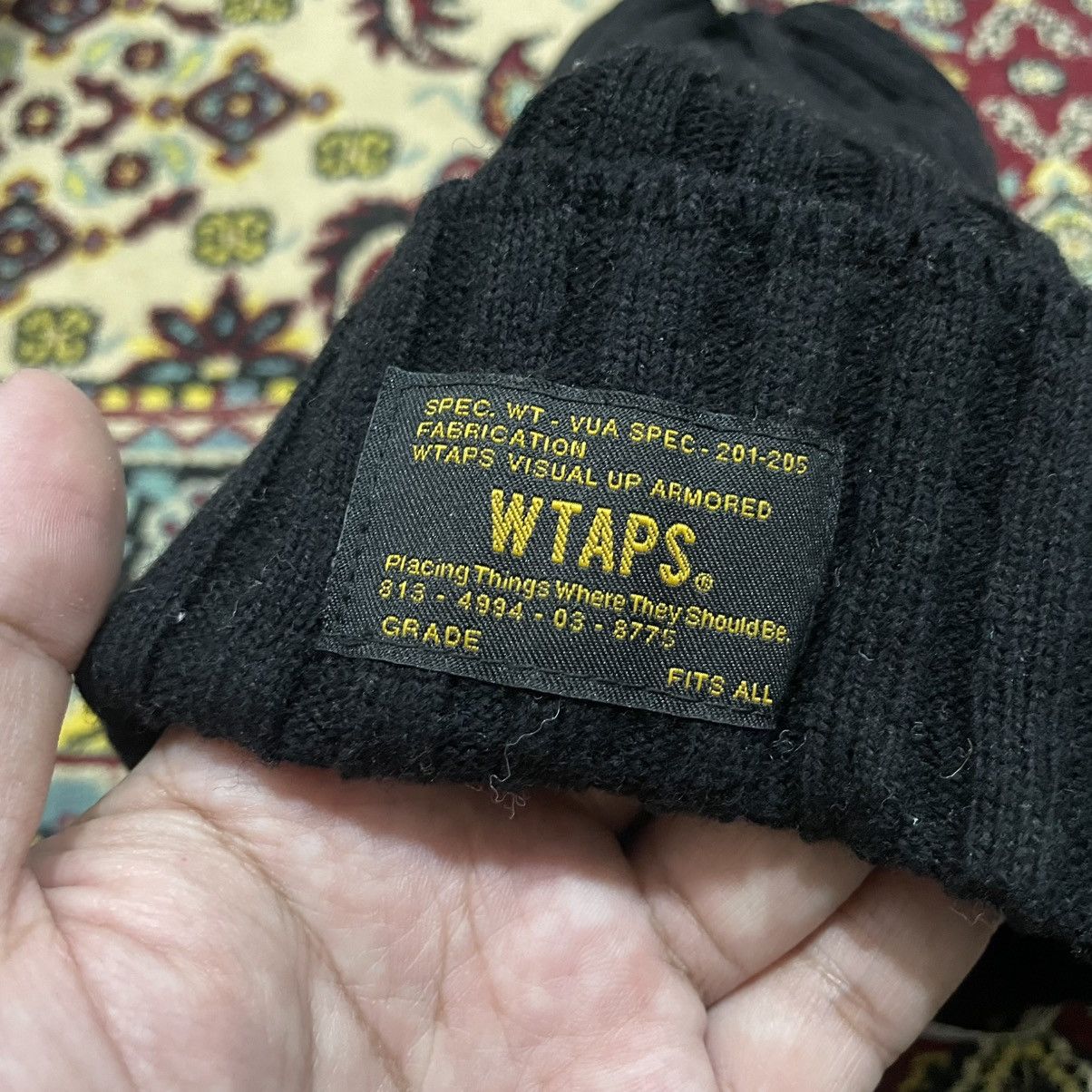 Designer × Japanese Brand × Wtaps wtaps black beanie japan made Size ONE SIZE - 4 Thumbnail