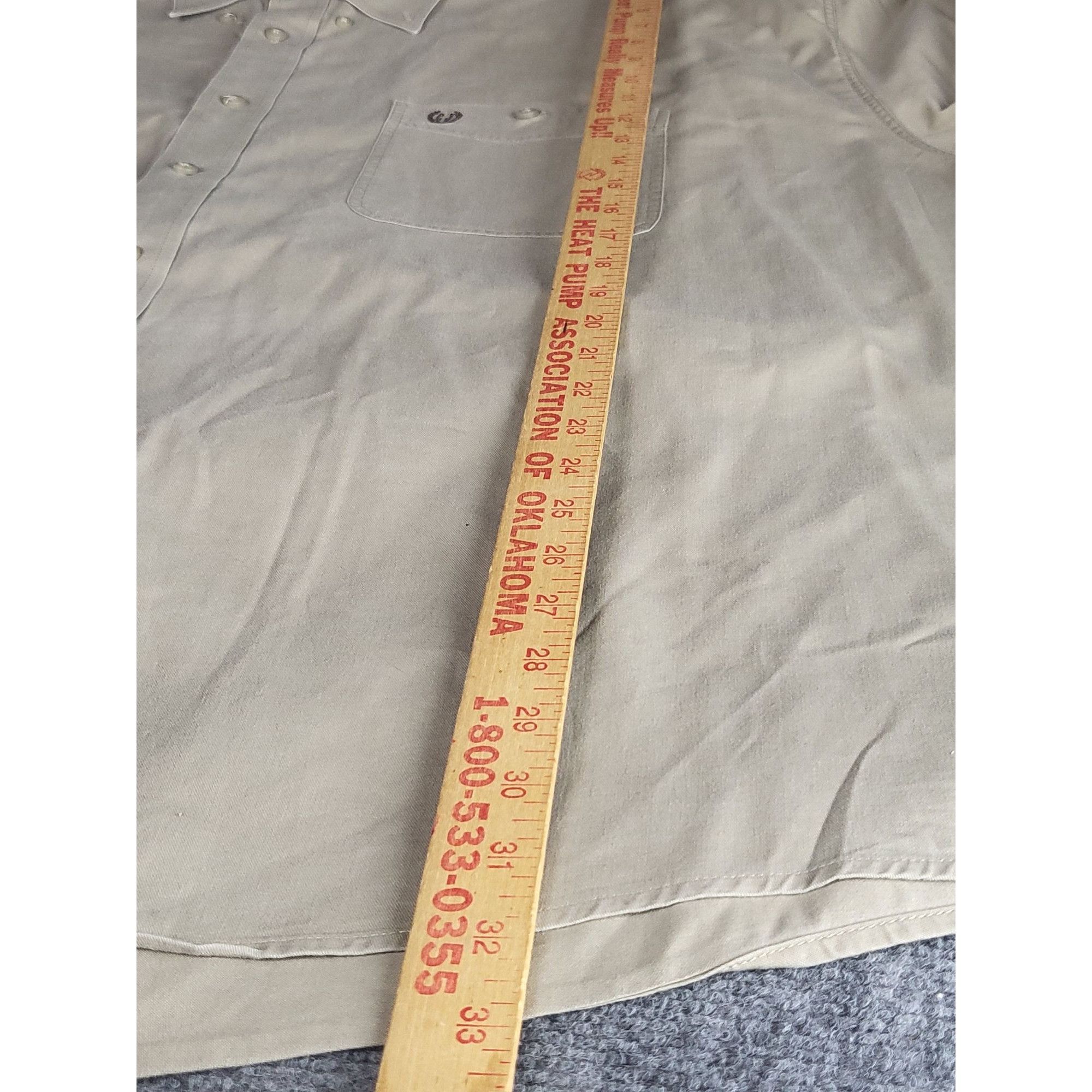 Cody James Cody James Mens 3X Beige Button-Down Western Shirt Canvas Co Size US XXL / EU 58 / 5 - 7 Thumbnail