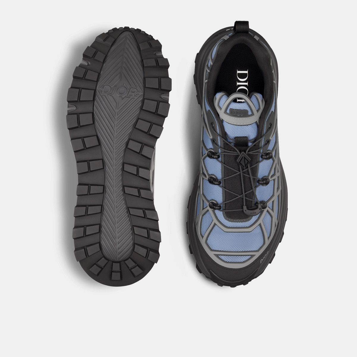 Dior o1bcso1str0125 B31 Runner Sneaker in Blue Size US 7 / EU 40 - 5 Thumbnail