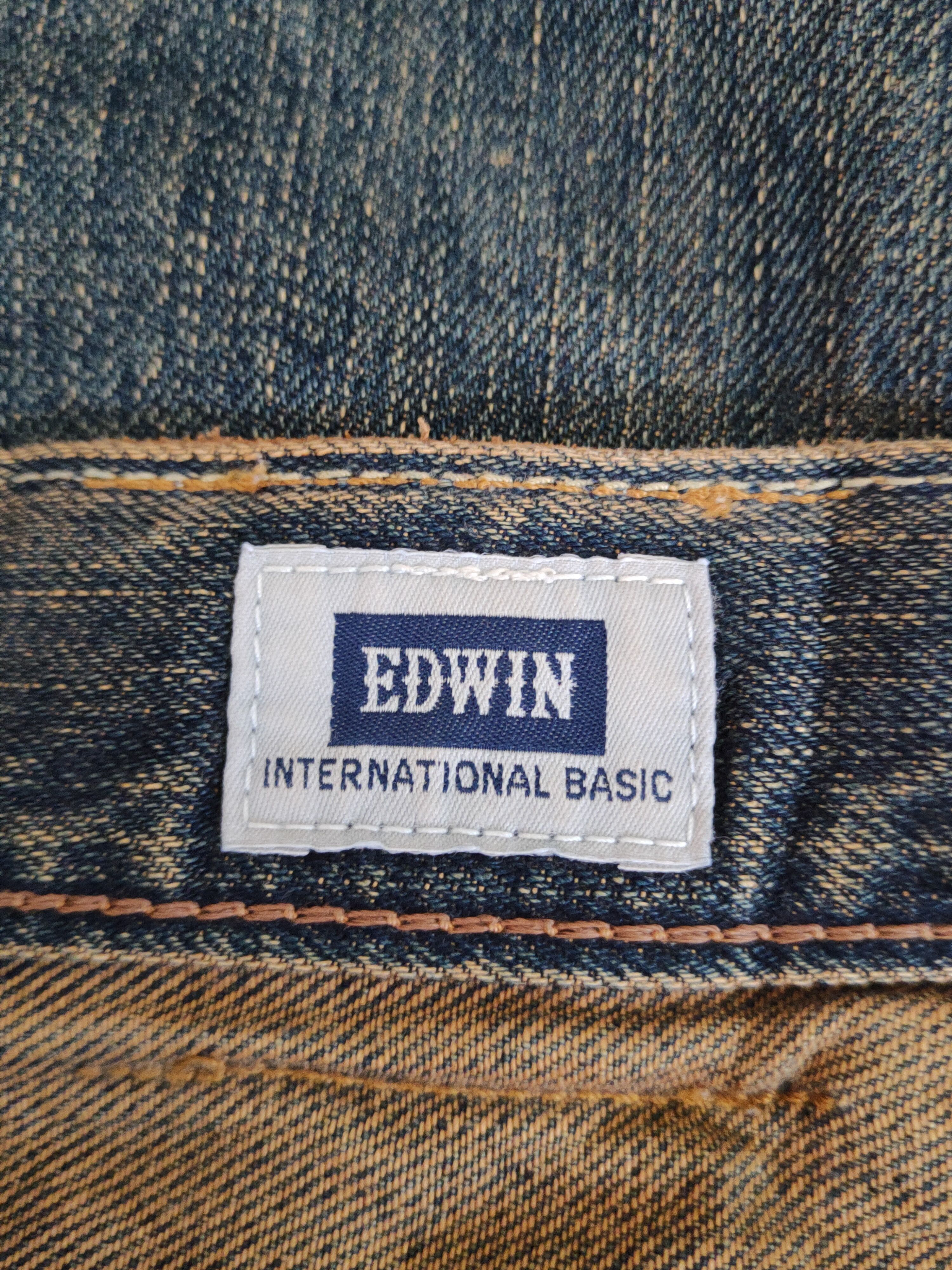 Edwin Edwin Dark Blue Faded Multipocket Denim #S1618 Size US 34 / EU 50 - 17 Thumbnail
