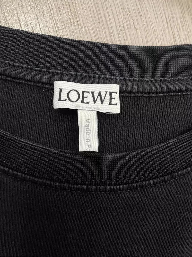 Loewe loewe Classic Black Embroidered Small Logo Short Sleeve 250 Size US S / EU 44-46 / 1 - 5 Thumbnail