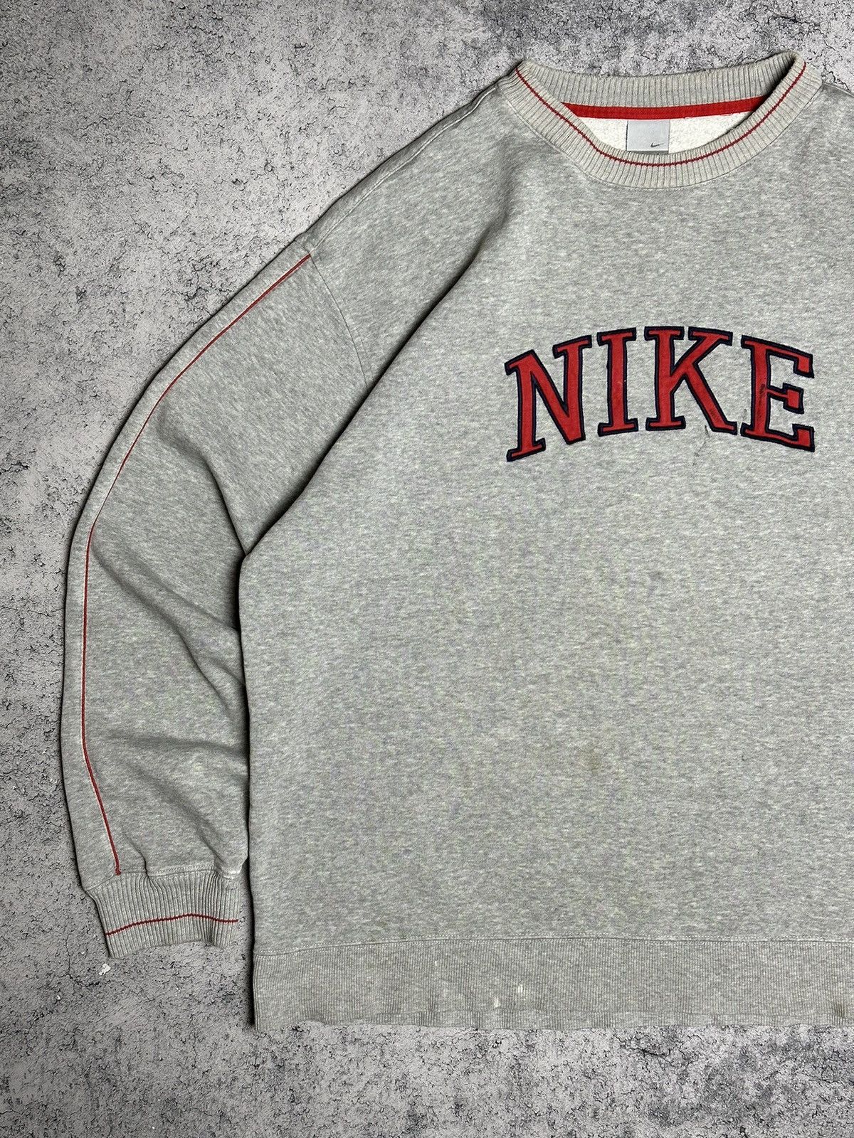 Nike Vintage Nike Big Logo Sweatshirt Size US XXL / EU 58 / 5 - 2 Thumbnail