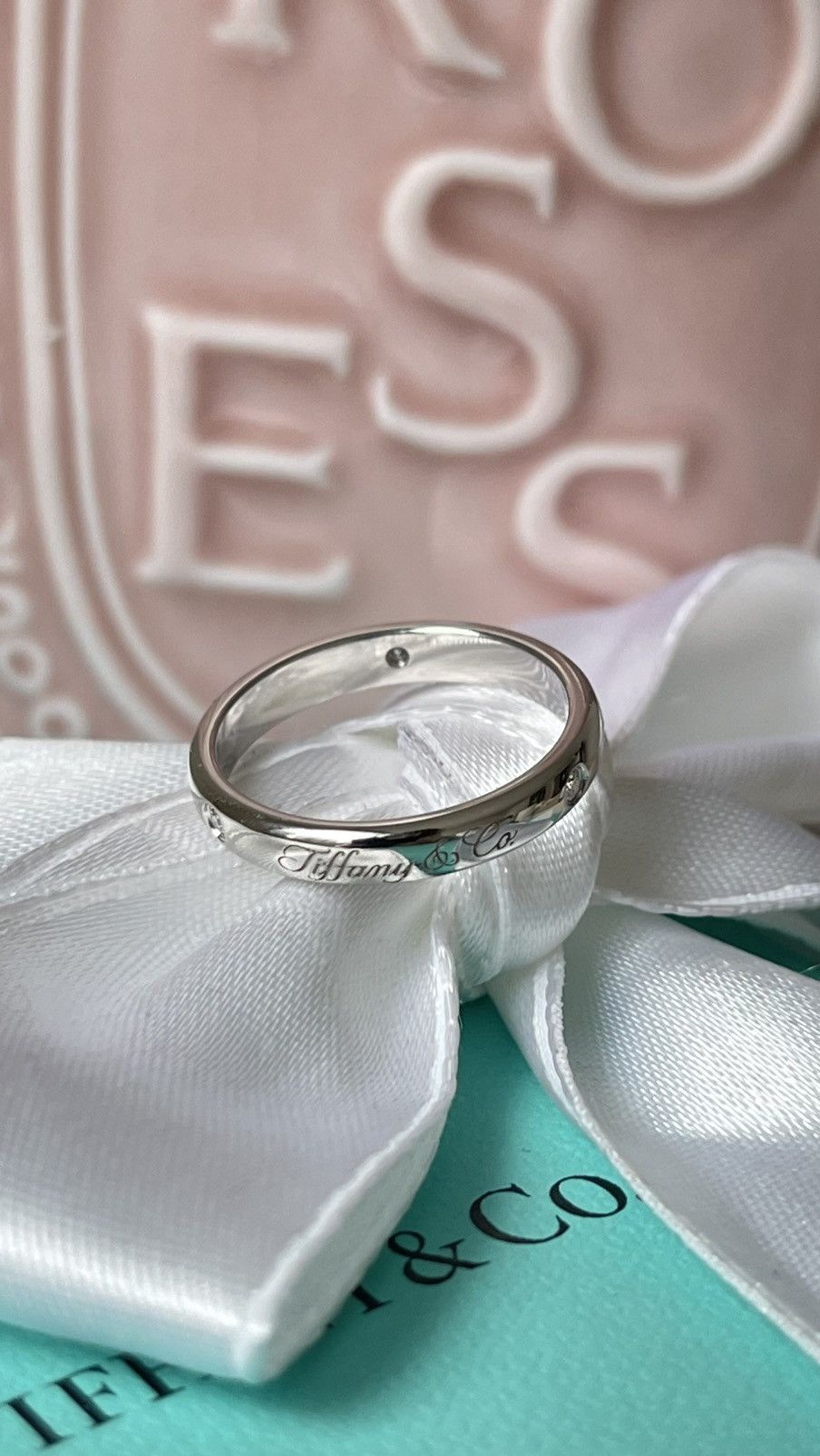 Tiffany & Co. Tiffany & Co. Notes Lucida Dia Ring Platinum 5.5 NEW $1245 Size ONE SIZE - 18 Thumbnail