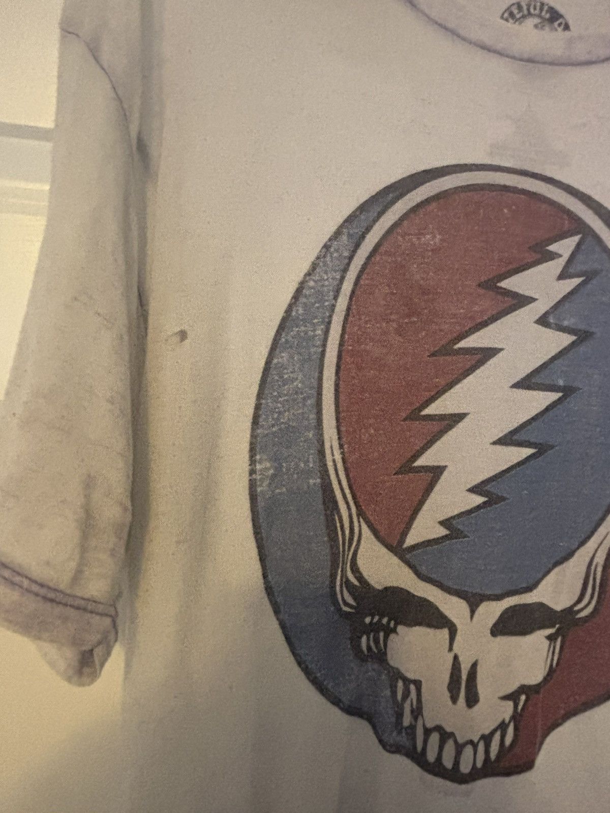 Vintage Grateful Dead Distressed Stealie Vintage Oversized Tee L Size US L / EU 52-54 / 3 - 4 Thumbnail