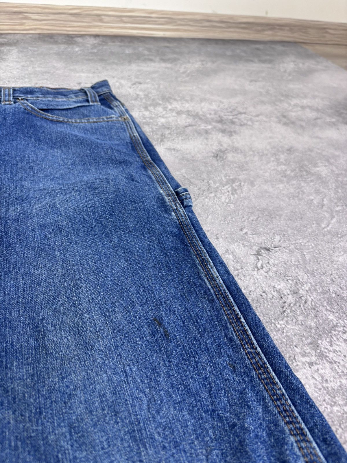 Dickies Dickies Men’s Carpenter Denim Jeans Flex Relaxed Straight Size US 38 / EU 54 - 16 Thumbnail
