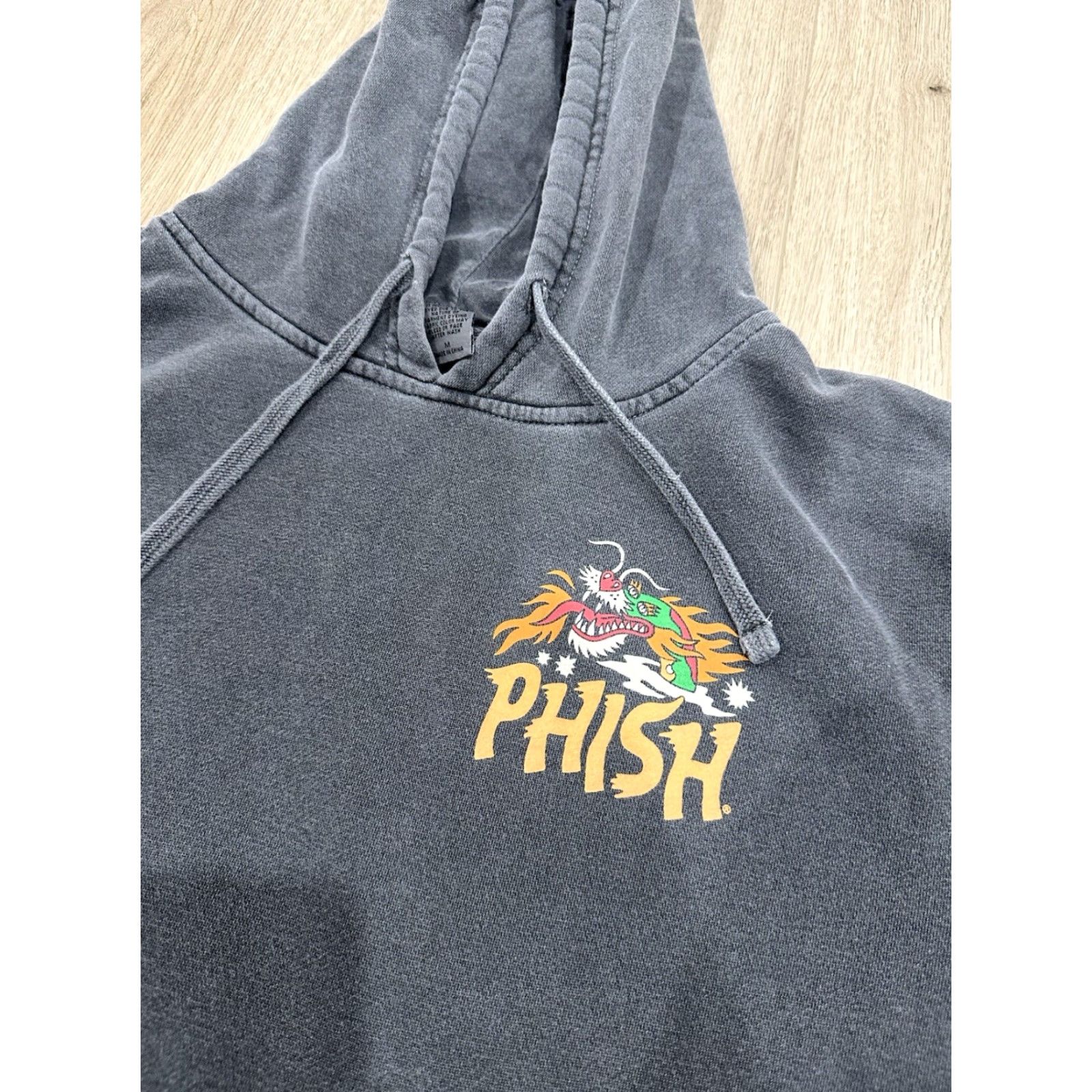 Vintage Phish Summer Tour 2022 Hoodie Pullover Medium Gray Mens Hoodie Size US M / EU 48-50 / 2 - 5 Thumbnail