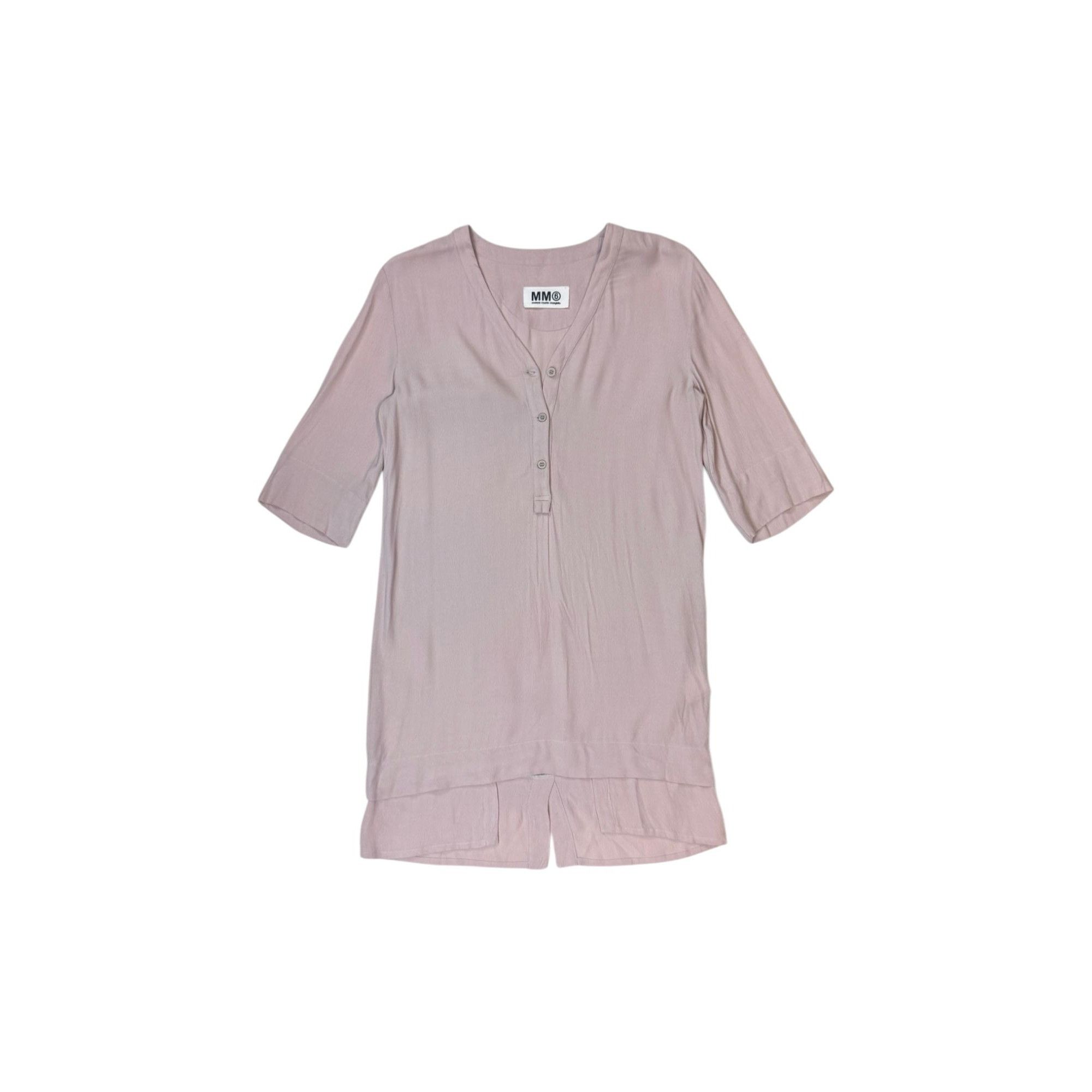 MM6 ♚ Maison Margiela Six 2001 Viscose Dress ♚ Size M / US 6-8 / IT 42-44 - 1 Thumbnail