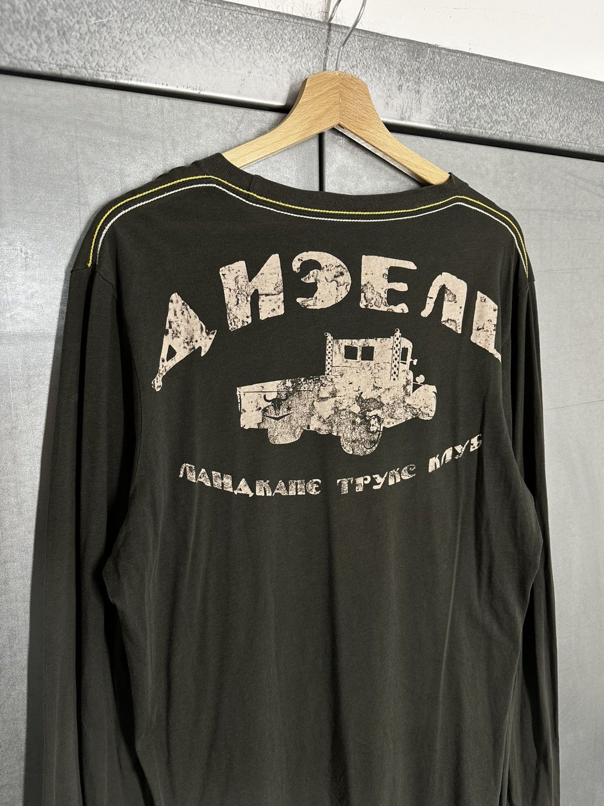 Diesel Diesel Russian Lettering Longsleeve Size US L / EU 52-54 / 3 - 12 Thumbnail