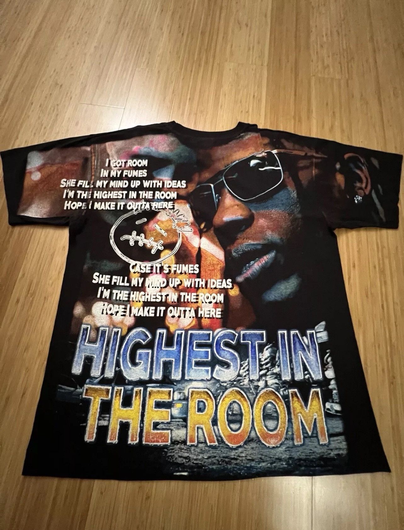Other Travis scott bootleg t shirt Size US XL / EU 56 / 4 - 2 Thumbnail