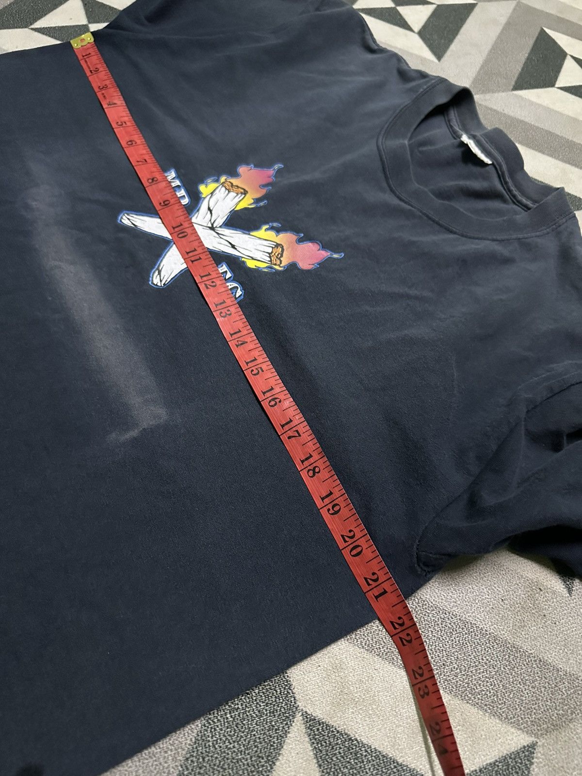 Sunfaded Masterpiece fc backhit tshirt