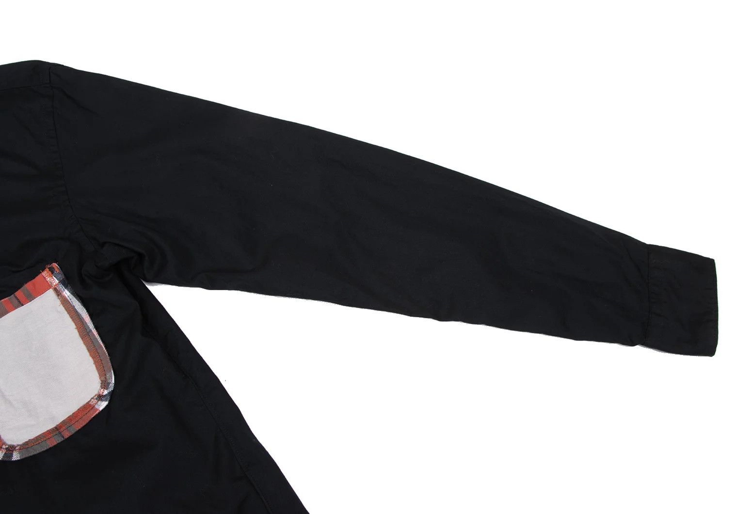 Comme des Garcons Homme Plus Cotton Bow Tie Double Patch Pocket Design Shirt Black XS Size US XS / EU 42 / 0 - 8 Thumbnail