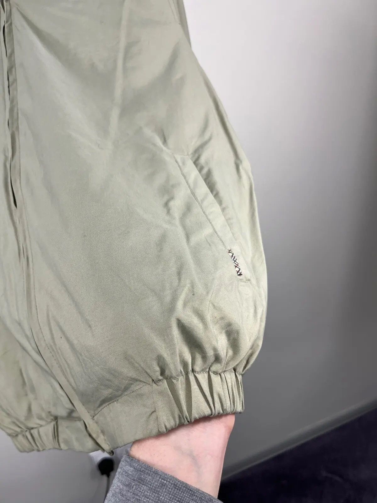 Burberry Vintage Burberry Nova Check Olive Luxury Nylon Jacket Size US M / EU 48-50 / 2 - 6 Thumbnail