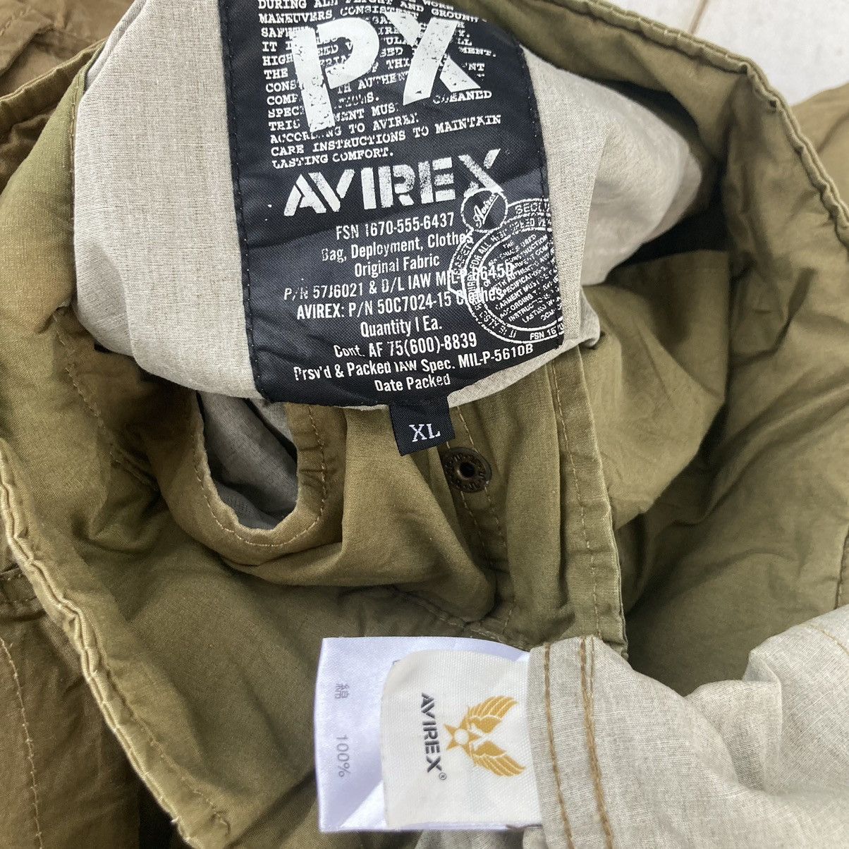 Avirex AVIREX MILITARY PARKA JACKET Size US XL / EU 56 / 4 - 9 Thumbnail