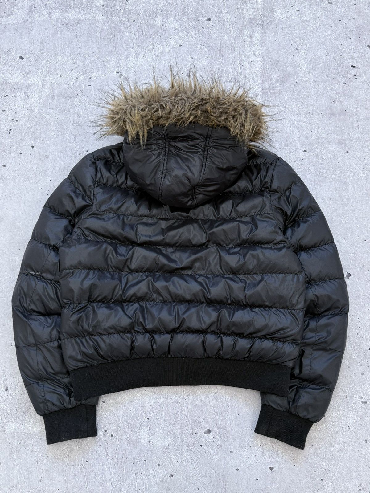 Le Grande Bleu (L.G.B.) Vintage Hysteric Glamour L.G.B. Style Japan Fur Hood Jacket Size US M / EU 48-50 / 2 - 6 Thumbnail