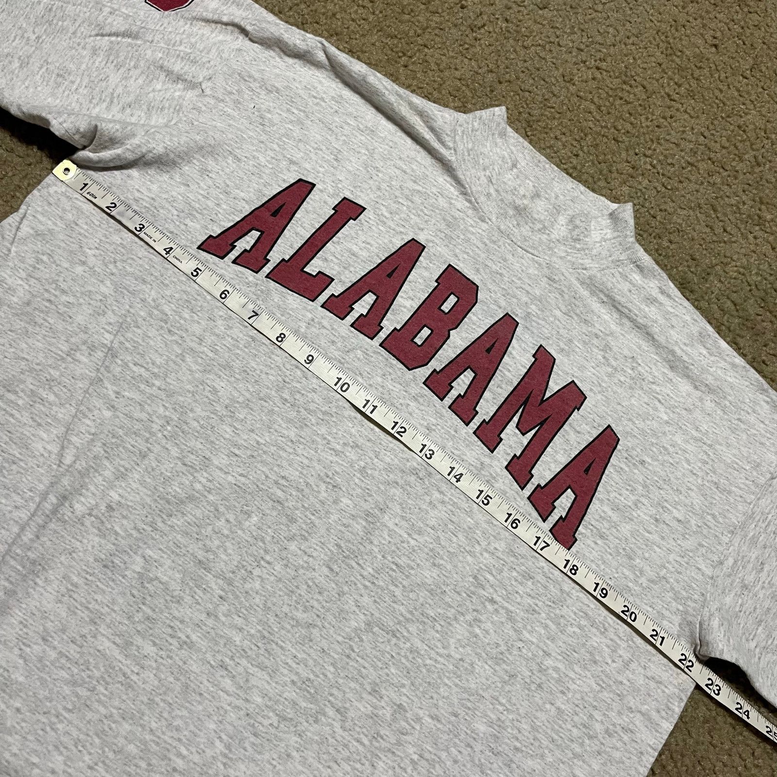 Other Vtg Alabama Crimson Tide Sleeve Logo Long Sleeve Turtle Neck Size US L / EU 52-54 / 3 - 5 Thumbnail