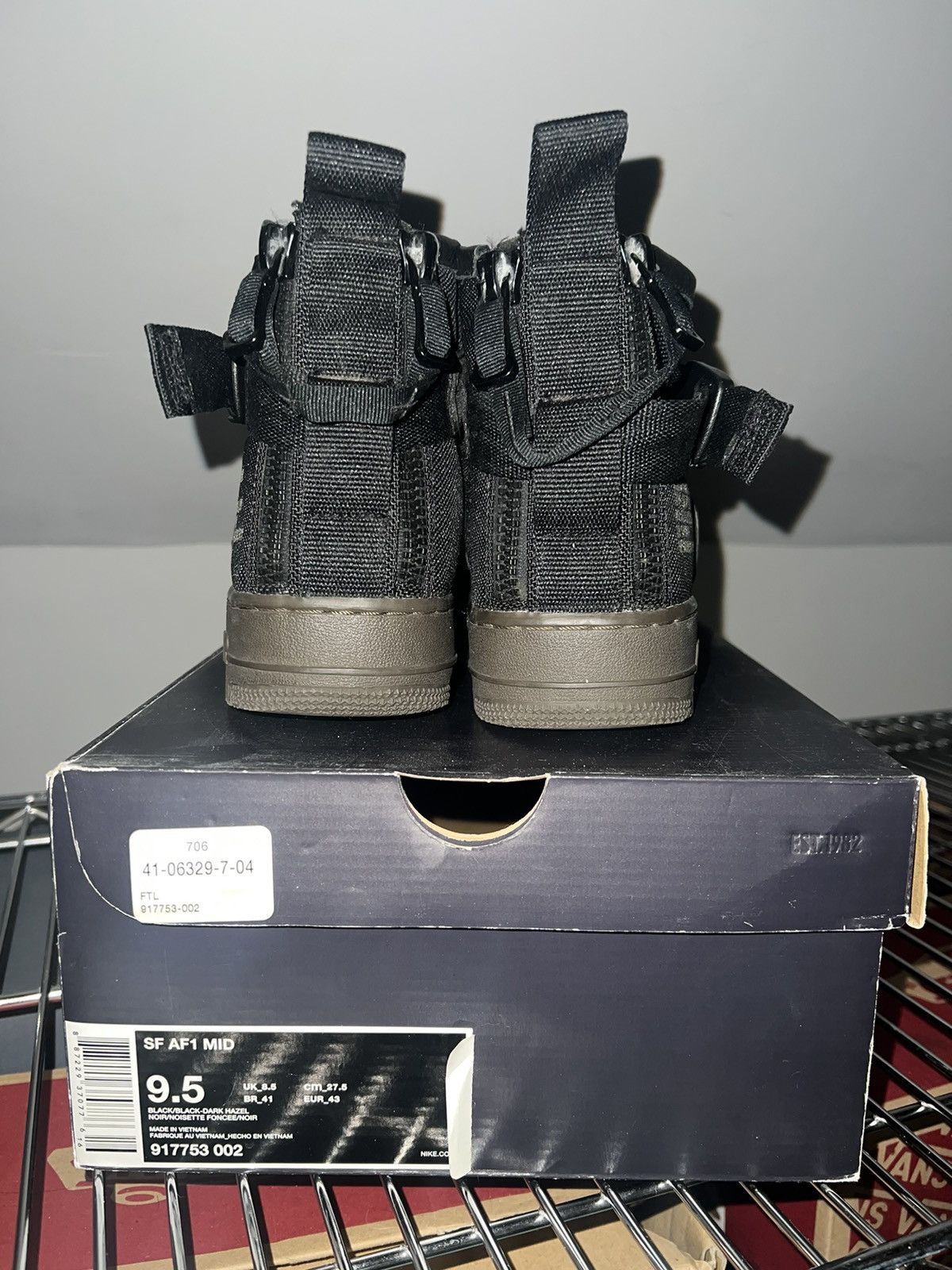 Nike SF Air Force 1 Mid Hazel Size US 9.5 / EU 42-43 - 4 Thumbnail