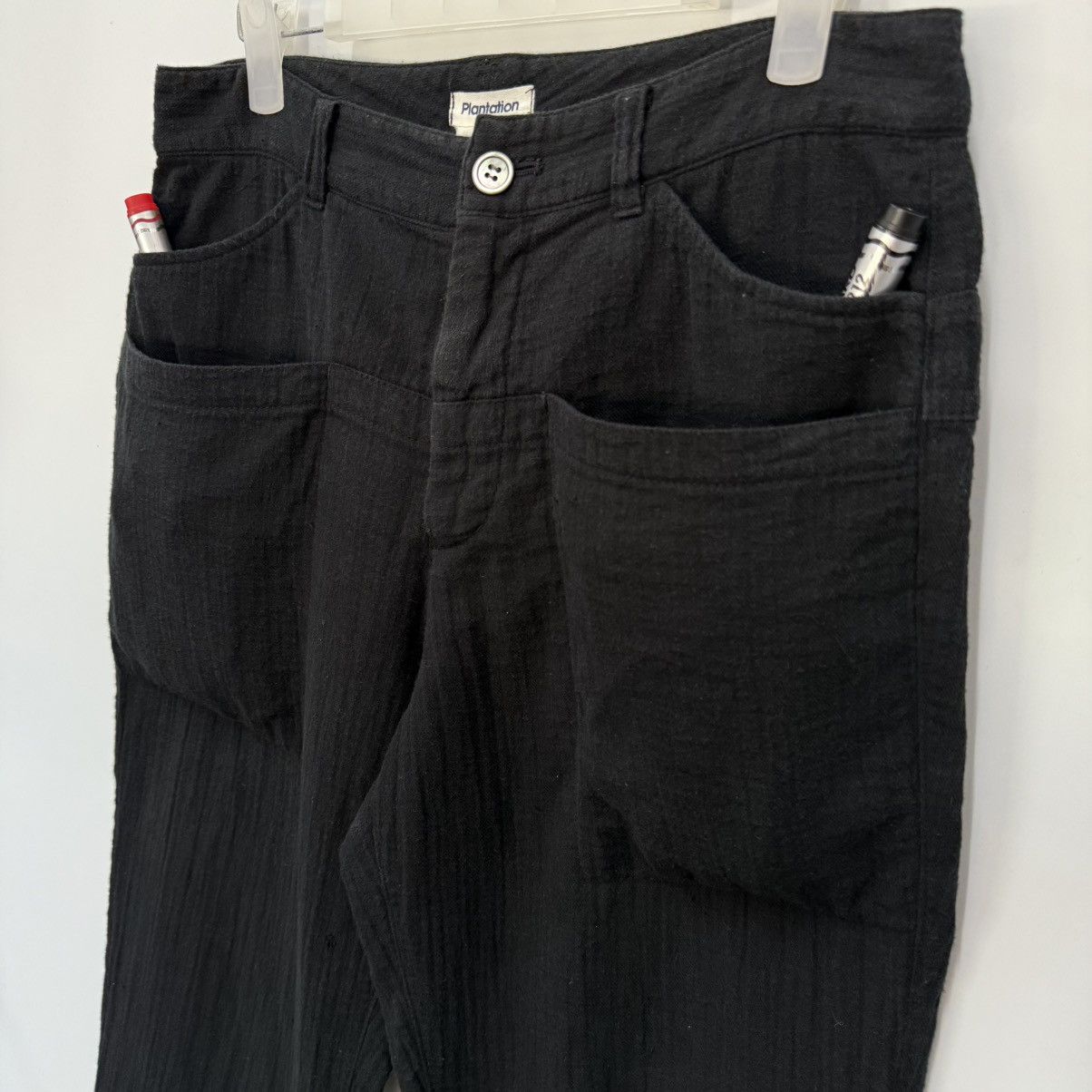 Issey Miyake 🔥 Plantation Issey Miyake DownLine Multipocket Loose Pants Size US 31 - 1 Thumbnail