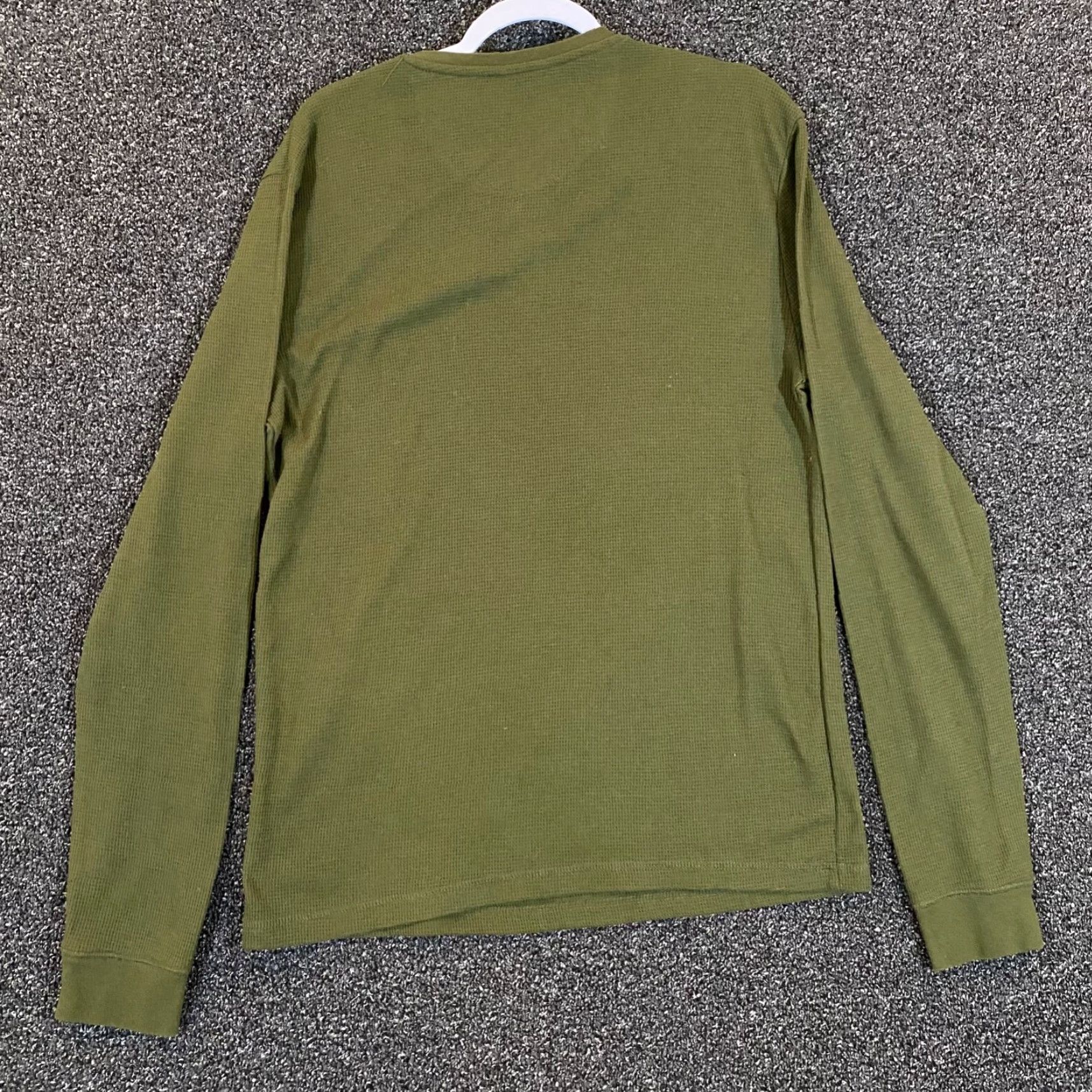 Spyder Spyder Shirt Mens XL Green Henley Waffle Thermal Tee Long Sleeve Outdoor Hiking Size US XL / EU 56 / 4 - 6 Thumbnail