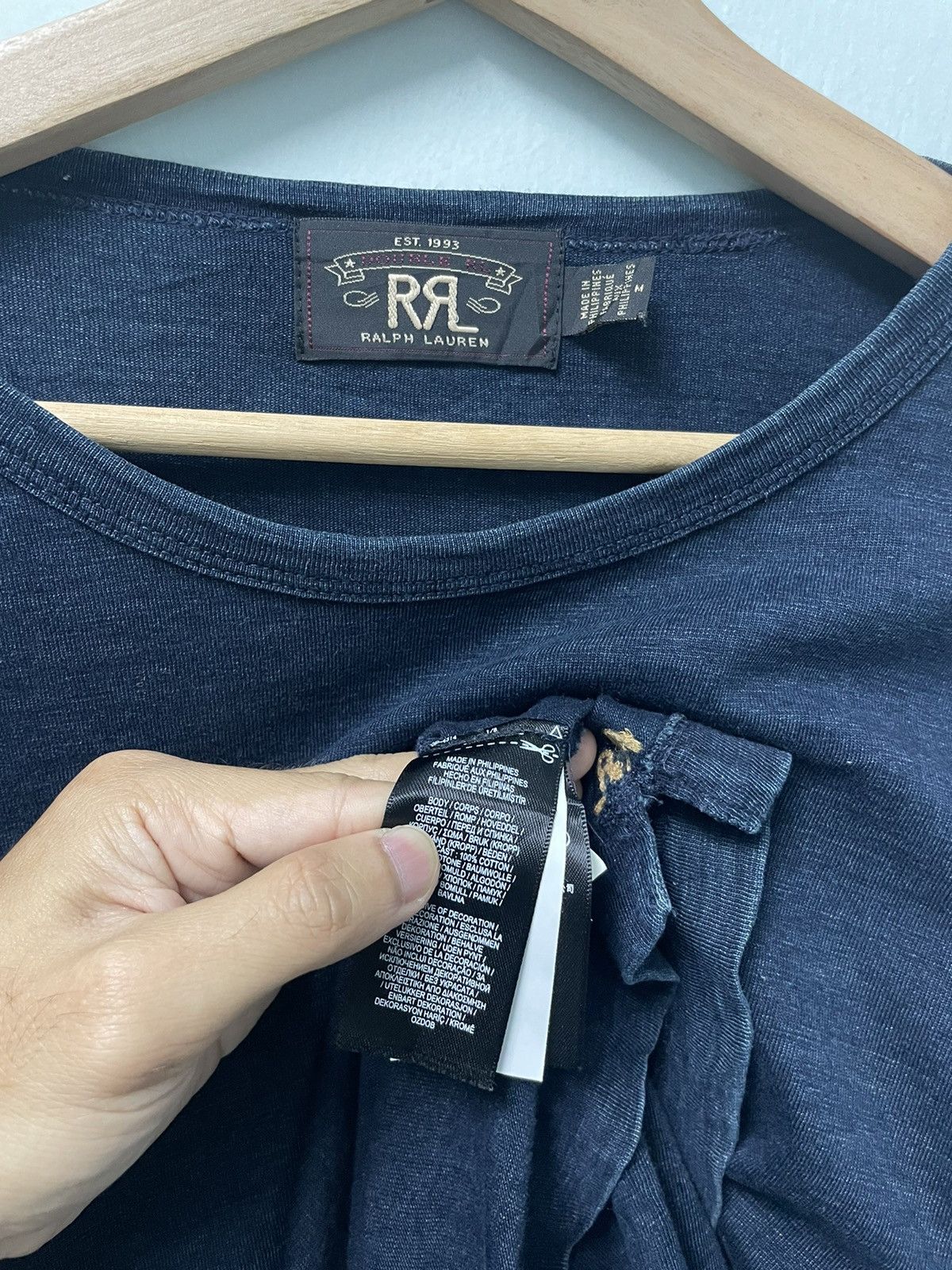 RRL Ralph Lauren RRL Ralph Lauren Longsleeve Tshirt Size US M / EU 48-50 / 2 - 5 Thumbnail