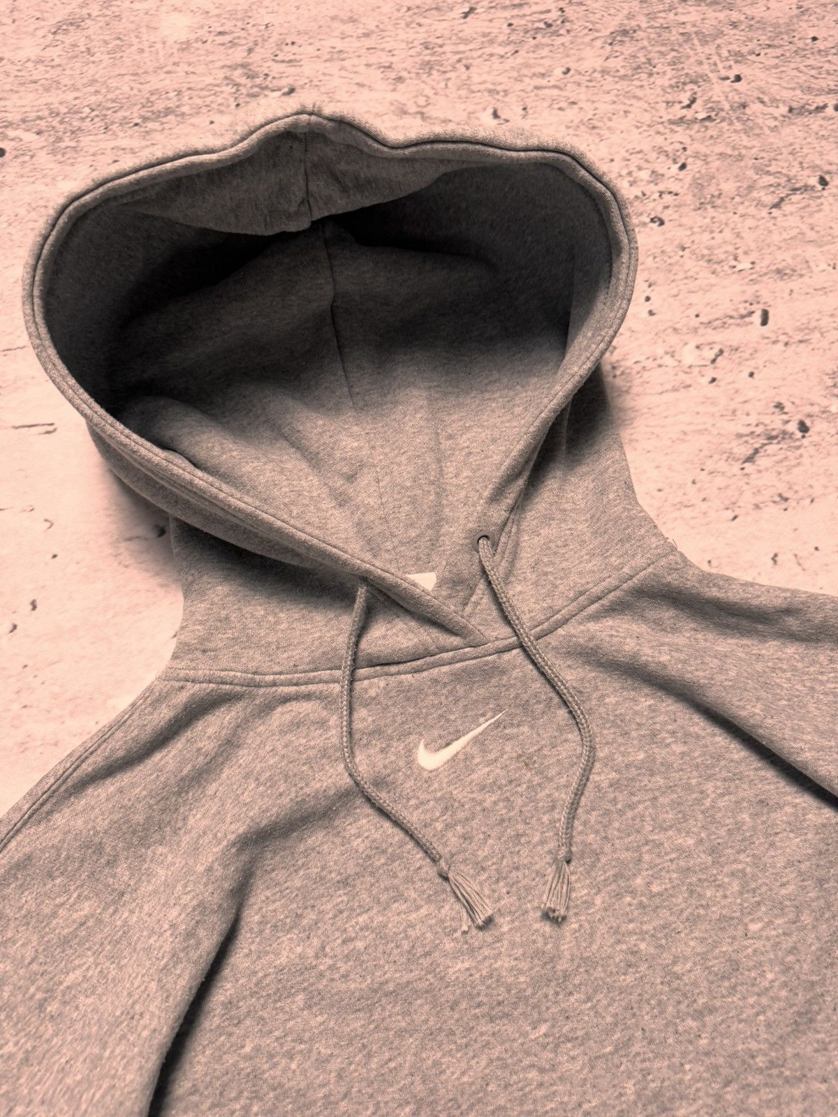Nike × Vintage NIKE VINTAGE CENTER LOGO OVERSIZE BOXY HOODIE Size US M / EU 48-50 / 2 - 3 Thumbnail
