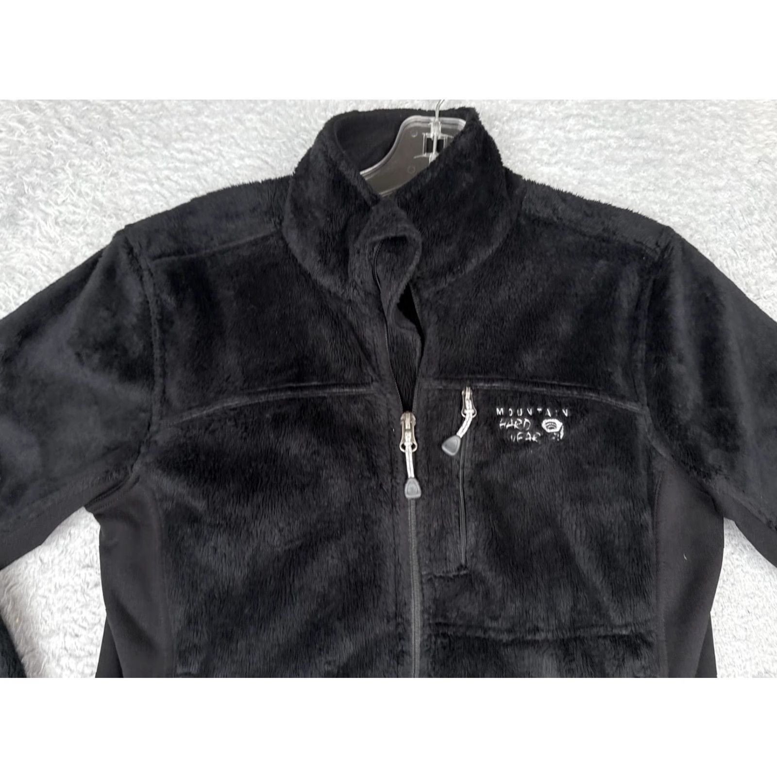 Mountain Hardwear Mountain Hard Wear Jacket Womens XS Black Fleece Full Zip Softshell Outdoor Size XS / US 0-2 / IT 36-38 - 7 Thumbnail