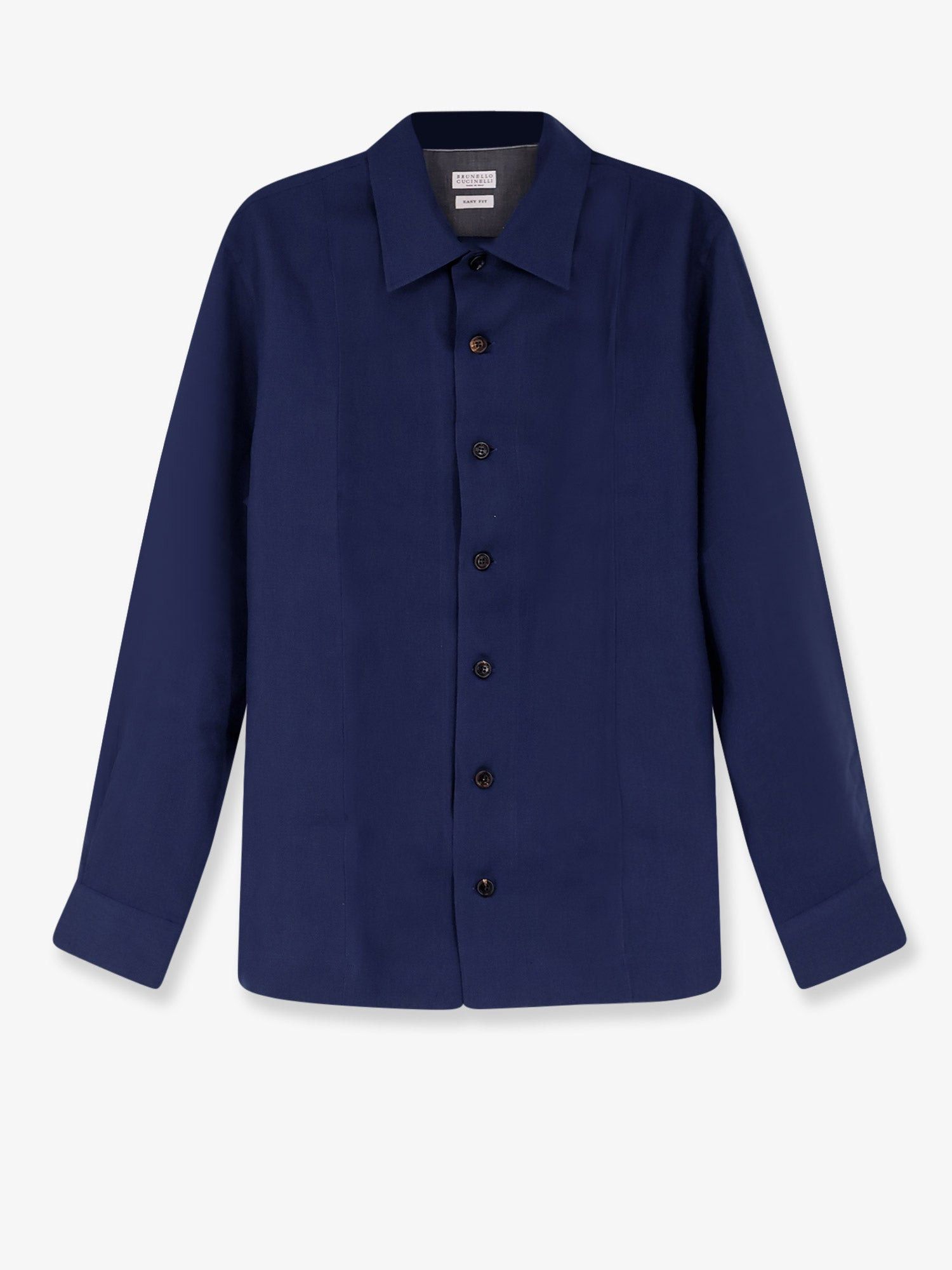Brunello Cucinelli Brunello Cucinelli Easy fit linen shirt Tag Size S Men - USA Tariffs Included Size US S / EU 44-46 / 1 - 1 Thumbnail