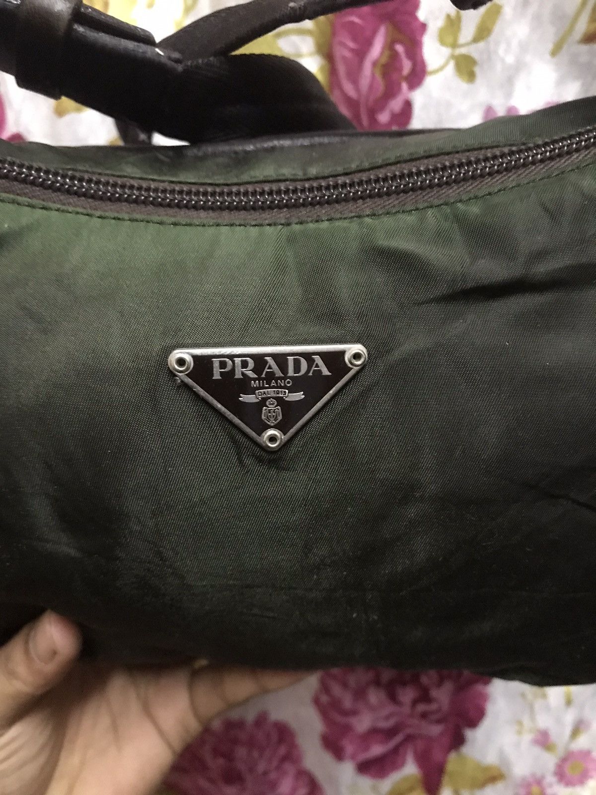 Prada Authentic Prada Tape Shoulder Hobo Size ONE SIZE - 9 Thumbnail