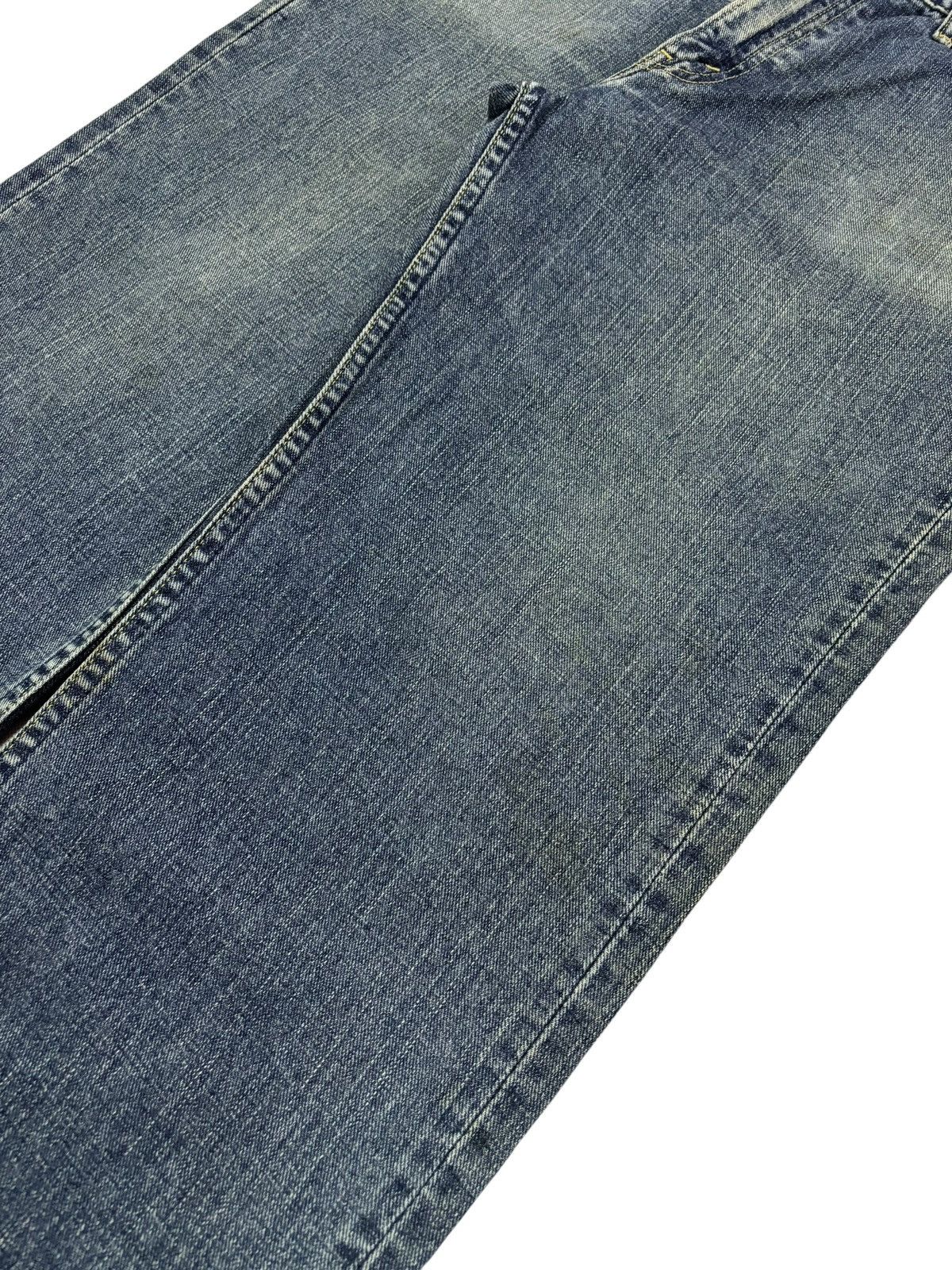 Levi's Vtg 90s Levis 533 Distressed Jeans Size US 34 / EU 50 - 4 Thumbnail