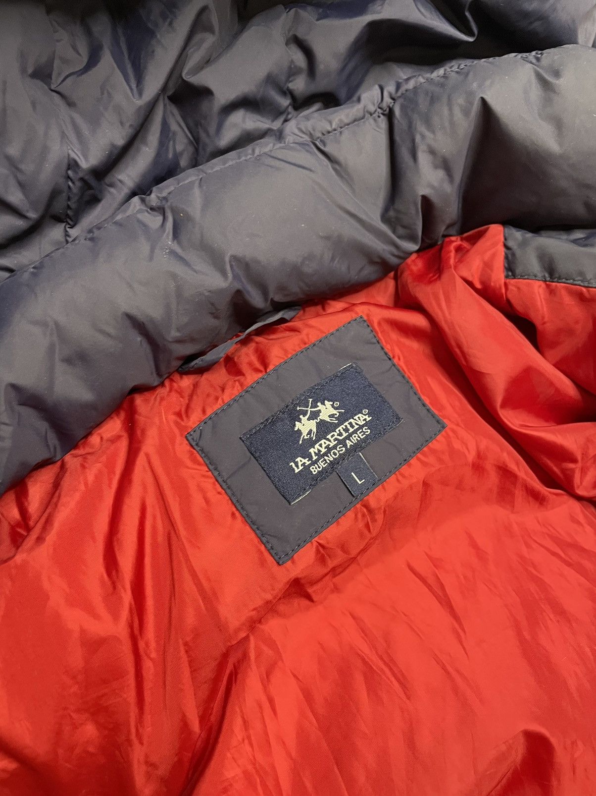 La Martina La Martina Buenos Aires Hooded navy blue down jacket size L Size US L / EU 52-54 / 3 - 15 Thumbnail