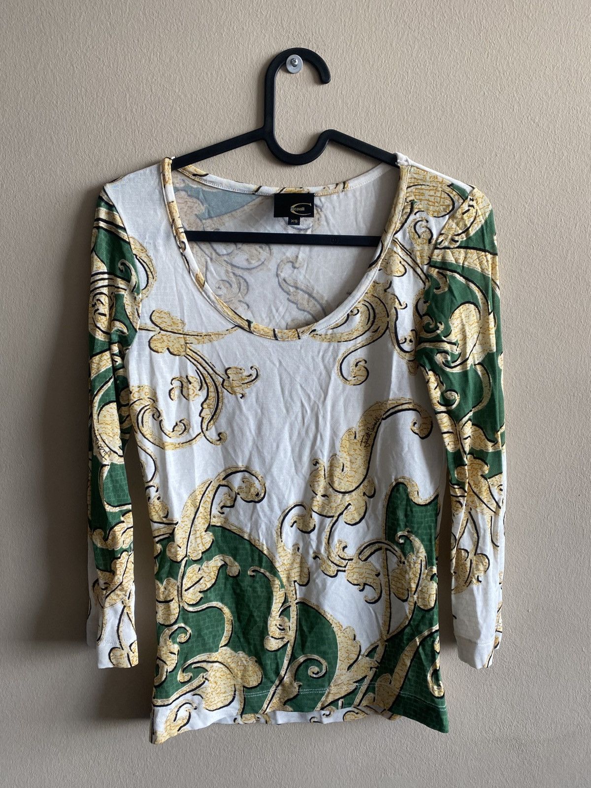 Just Cavalli Just Cavalli Overprinted Longsleeve Size XS / US 0-2 / IT 36-38 - 1 Thumbnail