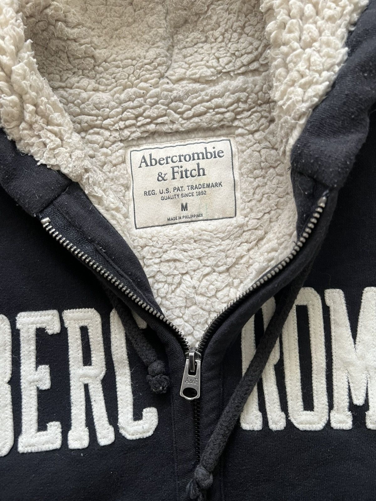 Abercrombie & Fitch Vintage Abercrombie Fitch Zip Hoodie Size US M / EU 48-50 / 2 - 14 Thumbnail