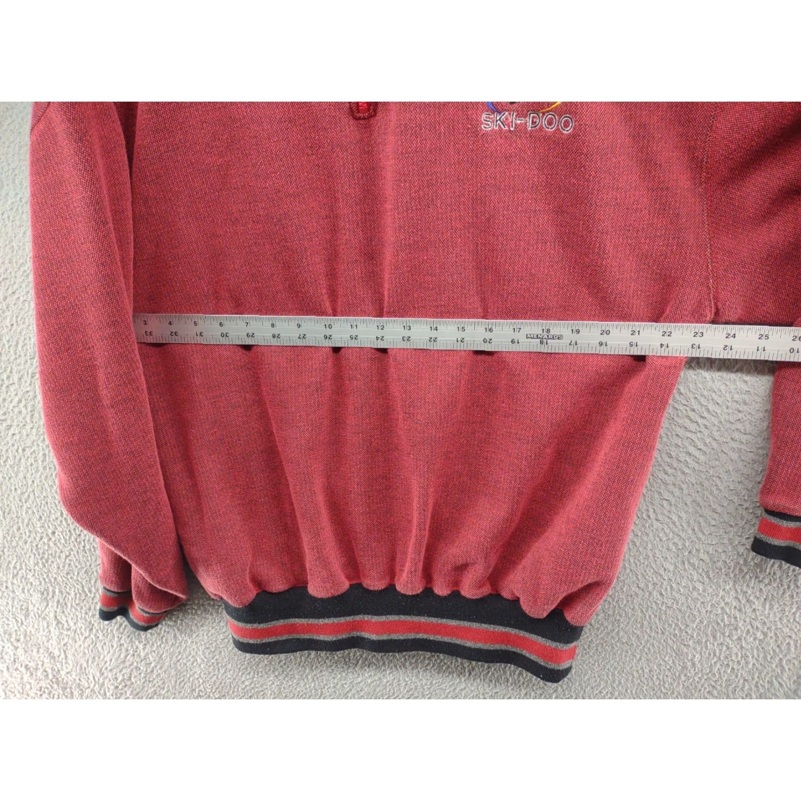 Vintage VINTAGE 90s Polaris Skidoo Embroidered 1/4 Zip Sweatshirt SZ L USA Size US L / EU 52-54 / 3 - 4 Thumbnail