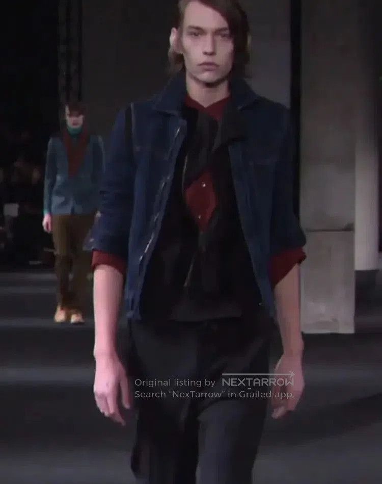 Ann Demeulemeester Ann Demeulemeester 16AW Indigo Wash Denim Jacket. Size US XS / EU 42 / 0 - 9 Thumbnail