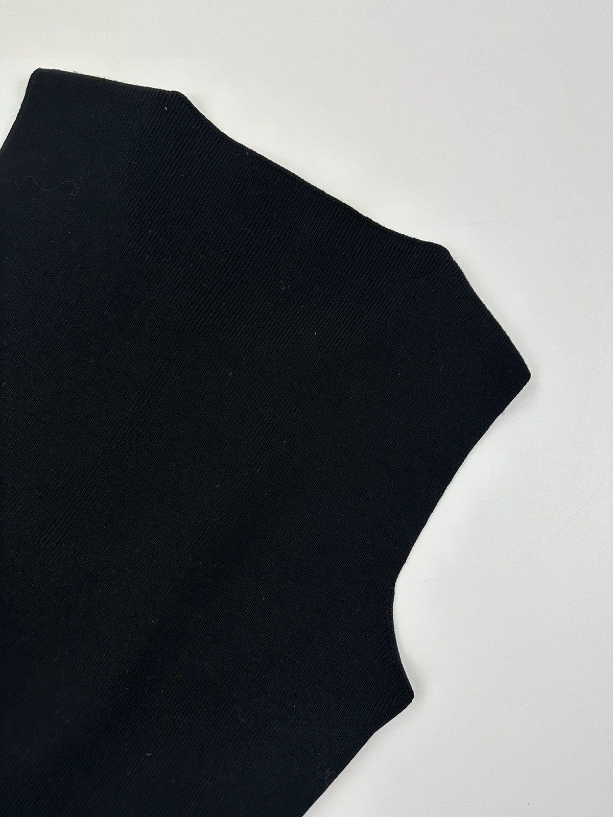 Prada Prada FW1999 Black Wool Fur Tank Top Size M / US 6-8 / IT 42-44 - 11 Thumbnail