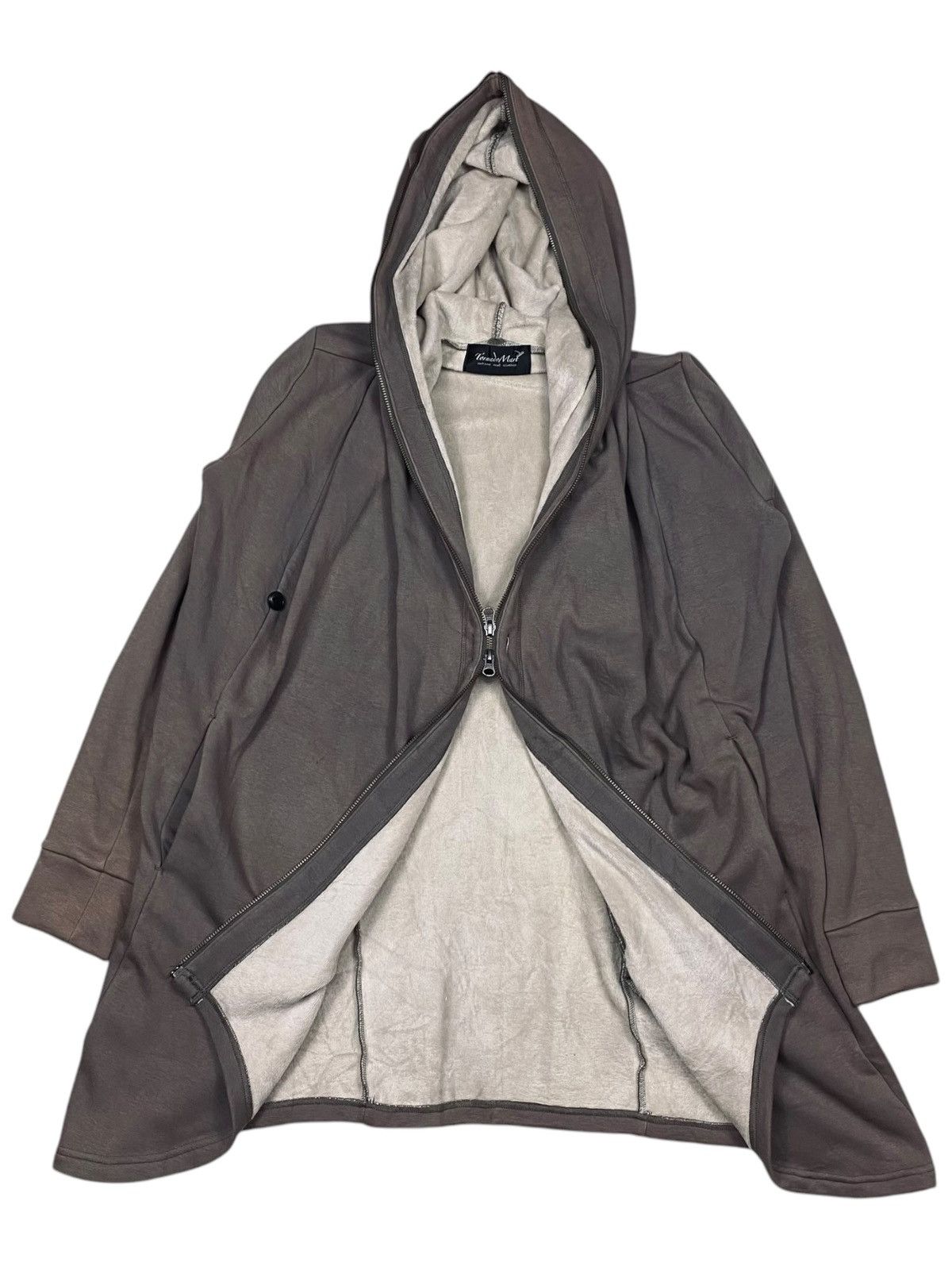 If Six Was Nine 2000s Tornado Mart - Gimp Cape/Robe Zip Hoodie Size US M / EU 48-50 / 2 - 11 Thumbnail